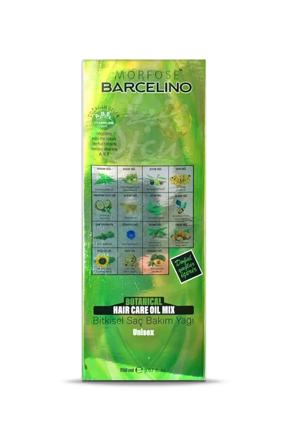 Barcelino Bitkisel Saç Bakım Yağı 150 Ml