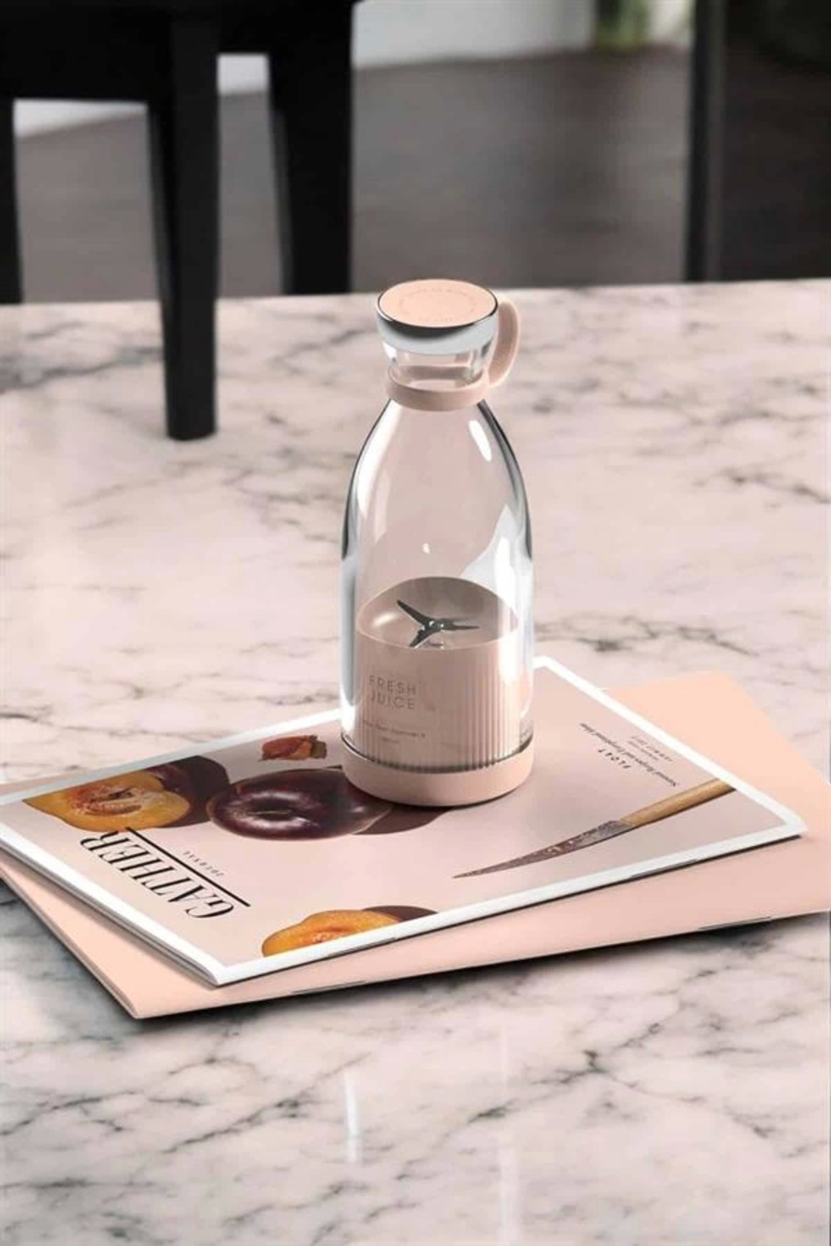 Rby Bardak Blender Smoothie Meyve Sikacaği Şarjli Cam Taşinabilir