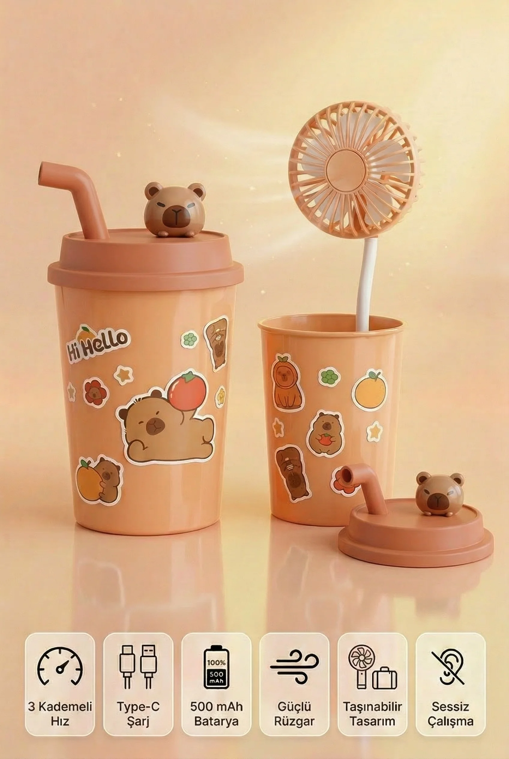 Bardak Model Mini Ayıcıklı Fan Fiyatı, Yorumları ve Özellikleri