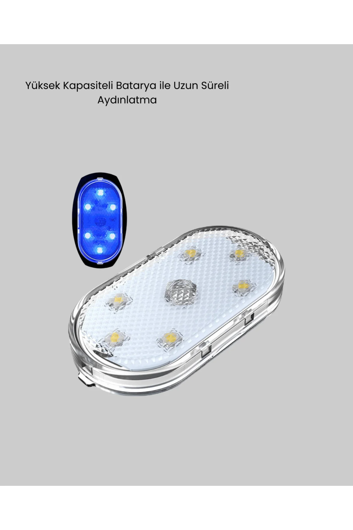 Bardak Tutucu ve Manyetik LED Ambiyans Işığı 2’li Set - Lisinya