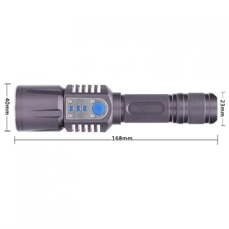 Baretta Brs18 Oto Şarjlı T6 Led 3000 Lümen El Feneri Baretta Brs18 Oto Şarjlı T6 Led 3000 Lümen El Feneri