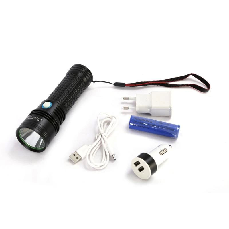 Baretta Tk92 2000 Lümen Amerikan L2 Led Profesyonel Şarjlı El Fen