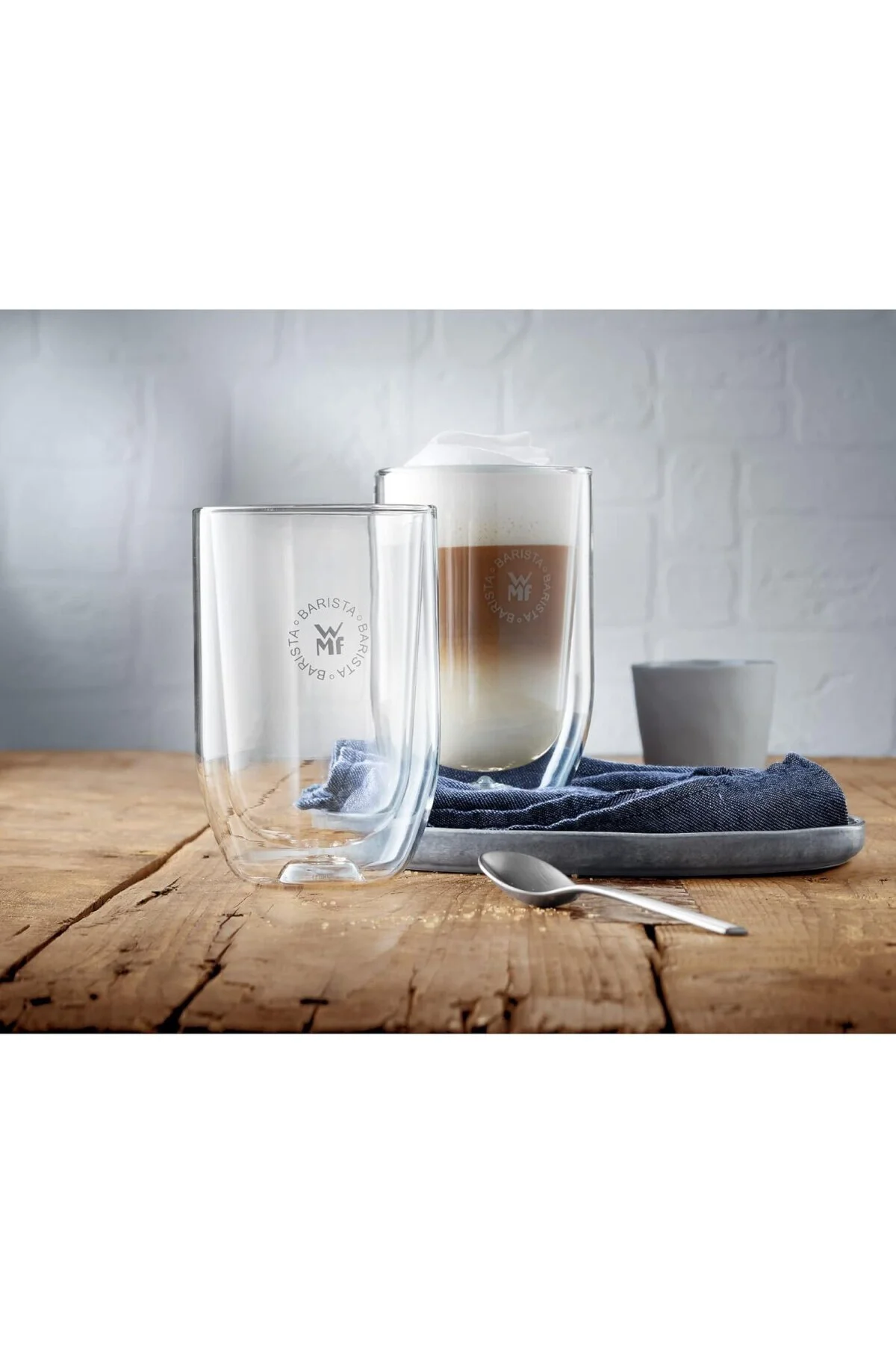 Barista Çift Cidarlı 2'li Bardak Seti