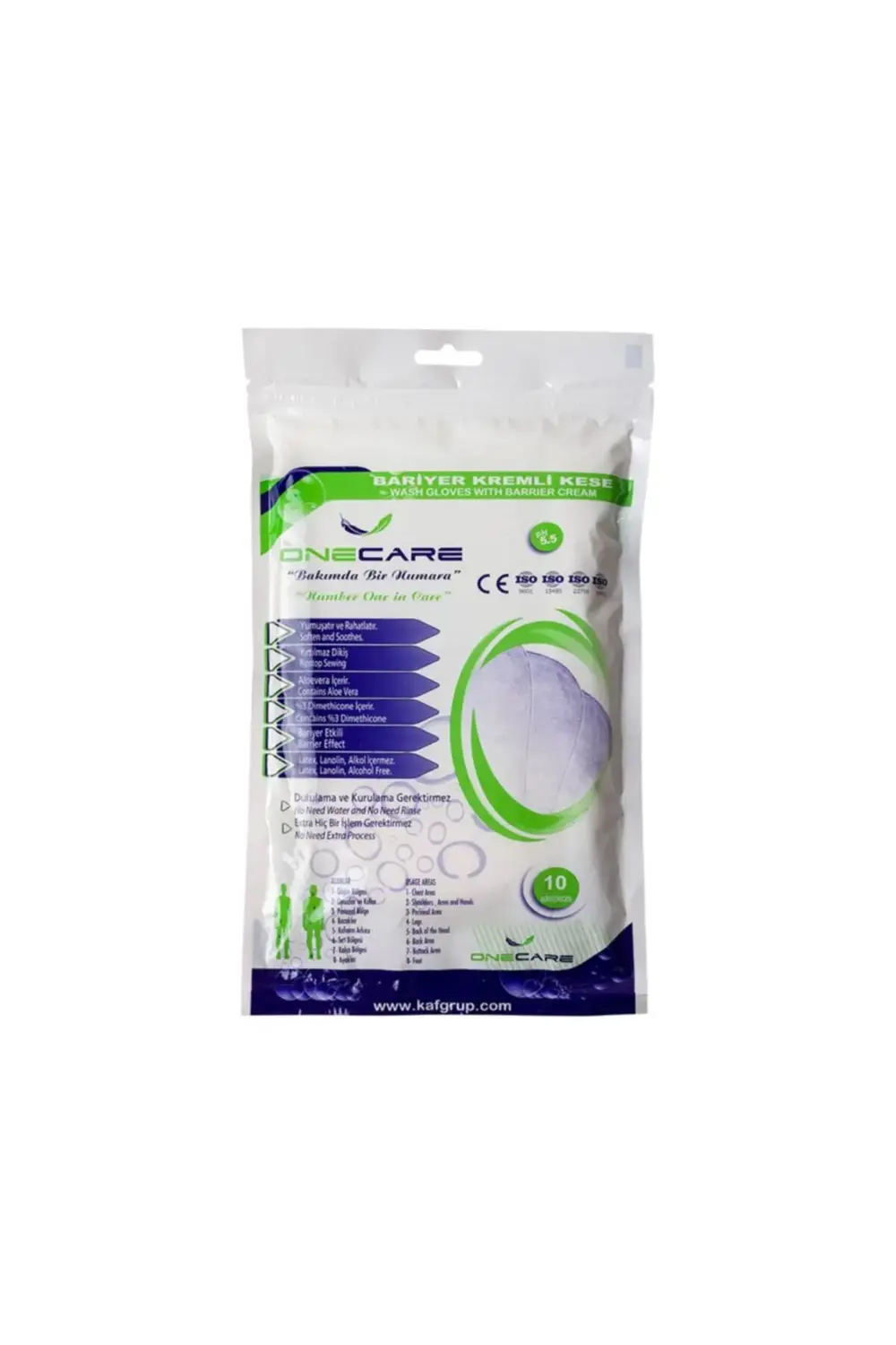 Bariyer Kremli Kese 10 Lu 5 Paket