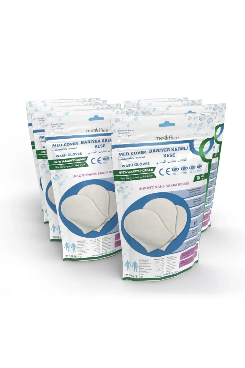 Bariyer Kremli Kese (8 Paket)