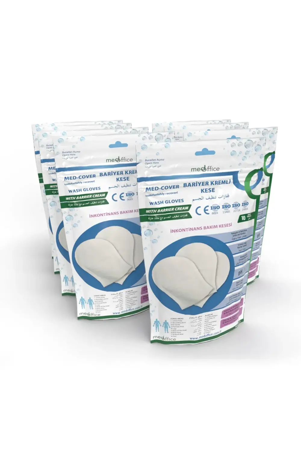 Bariyer Kremli Kese (8 Paket)