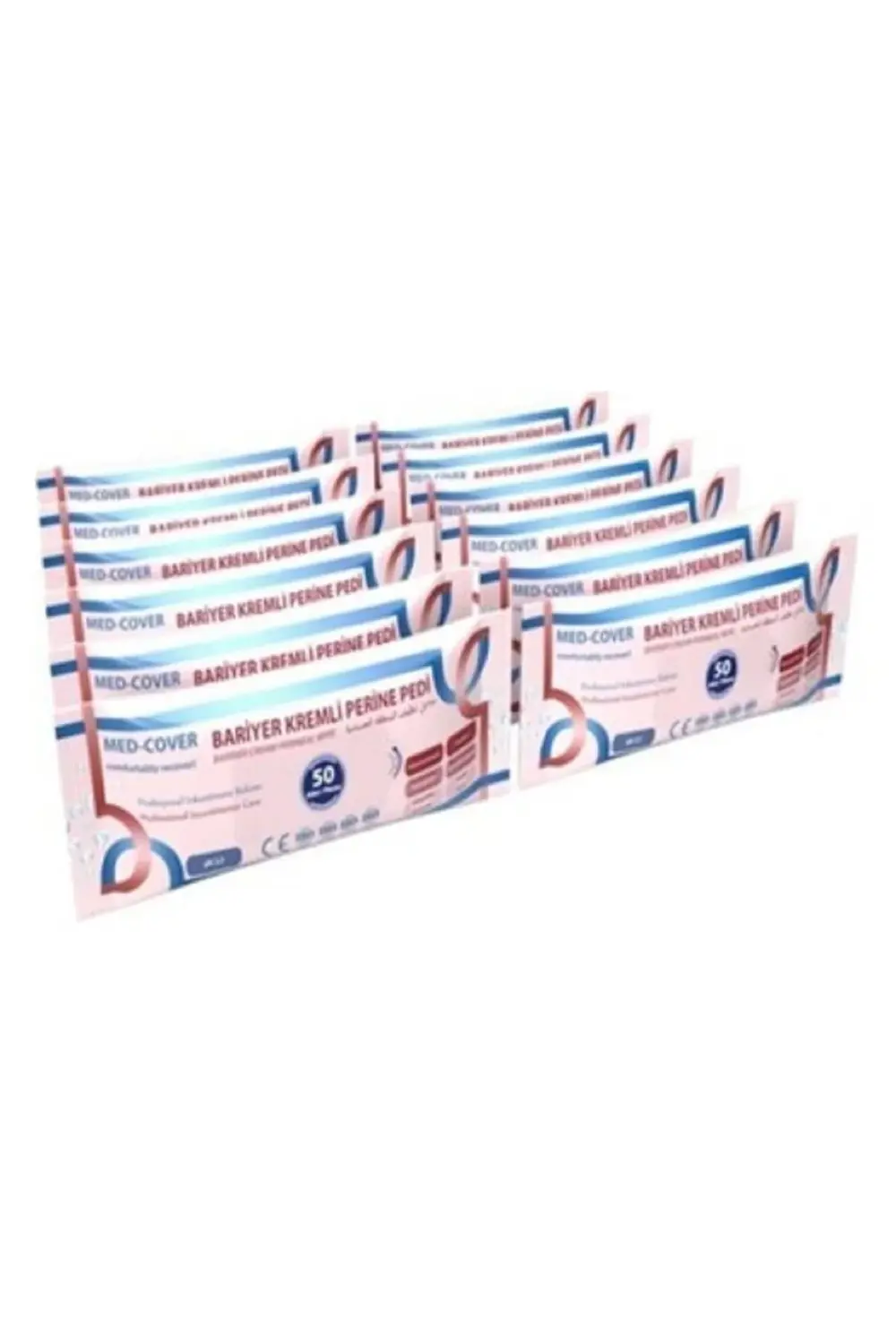BARİYER KREMLİ PERİNE TEMİZLEME PEDİ 50'li 12 ADET