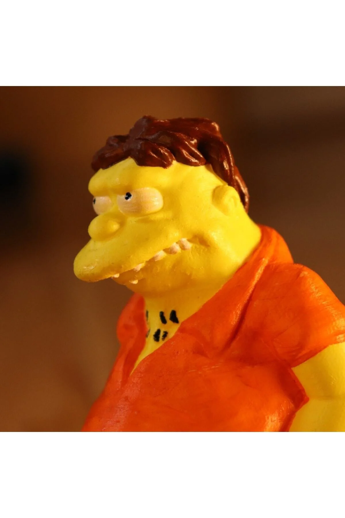 Barney Gumble Simpson Simpsons Simpsonlar Boyalı Figür 15 Cm
