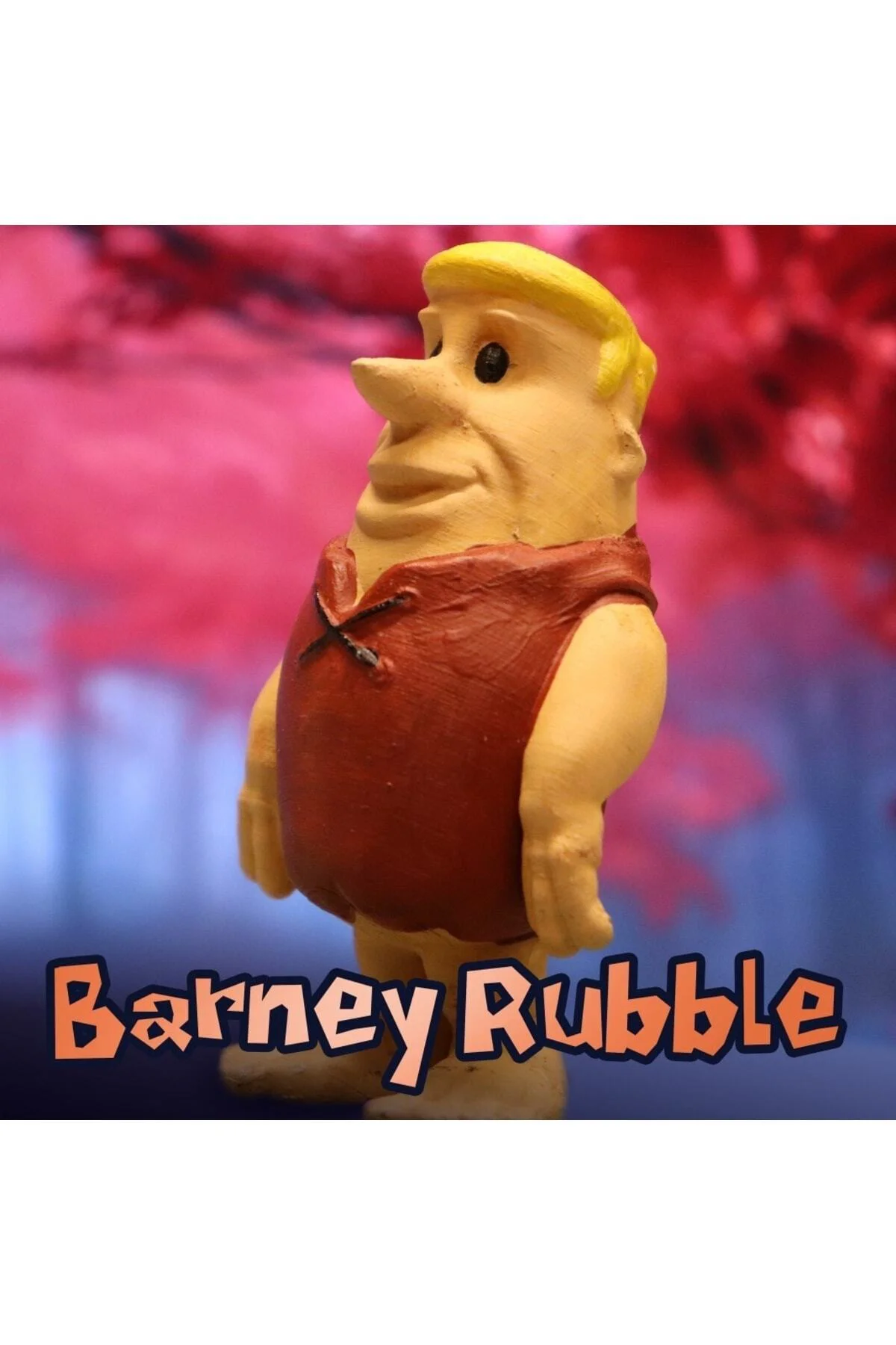 Barney Rubble Çakmaktaşlar The Flintstones Figür 15 Cm