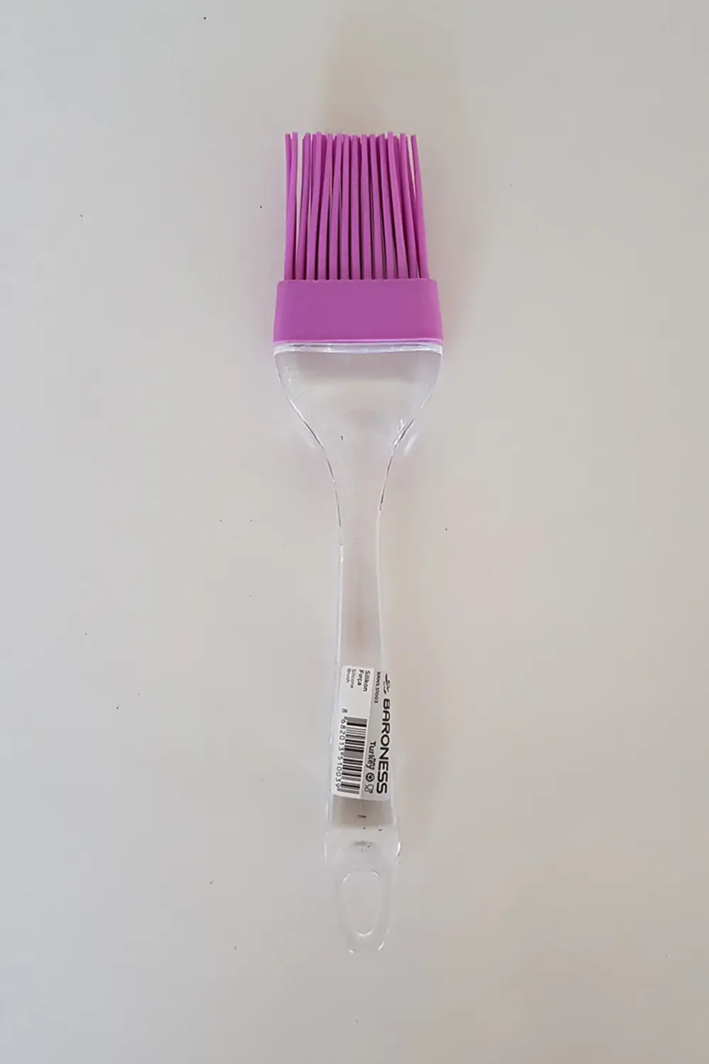 Barones Silikon Yumurta Fırçası 22 Cm Lila