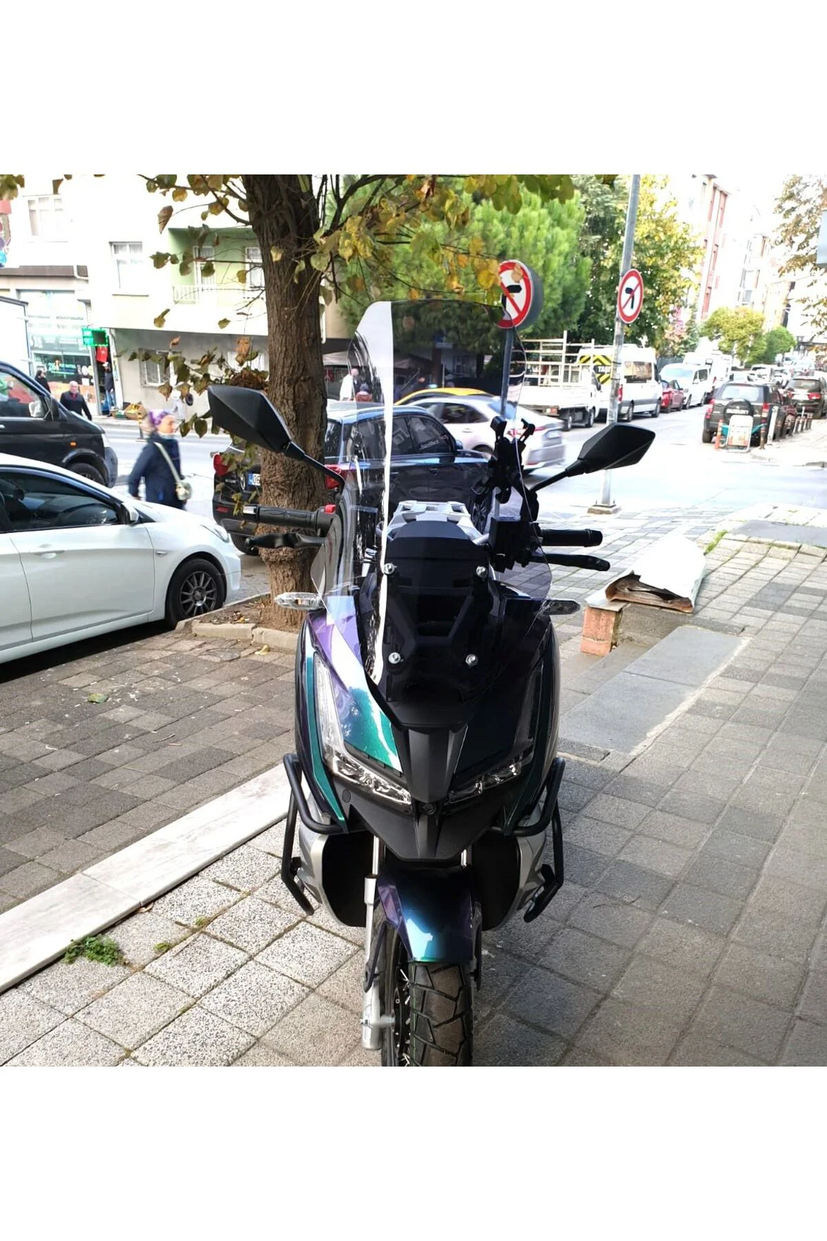 Barossa ADV 125 Ön Cam 2025-2026 Model 57cm Füme Renkli 4mm SPORT