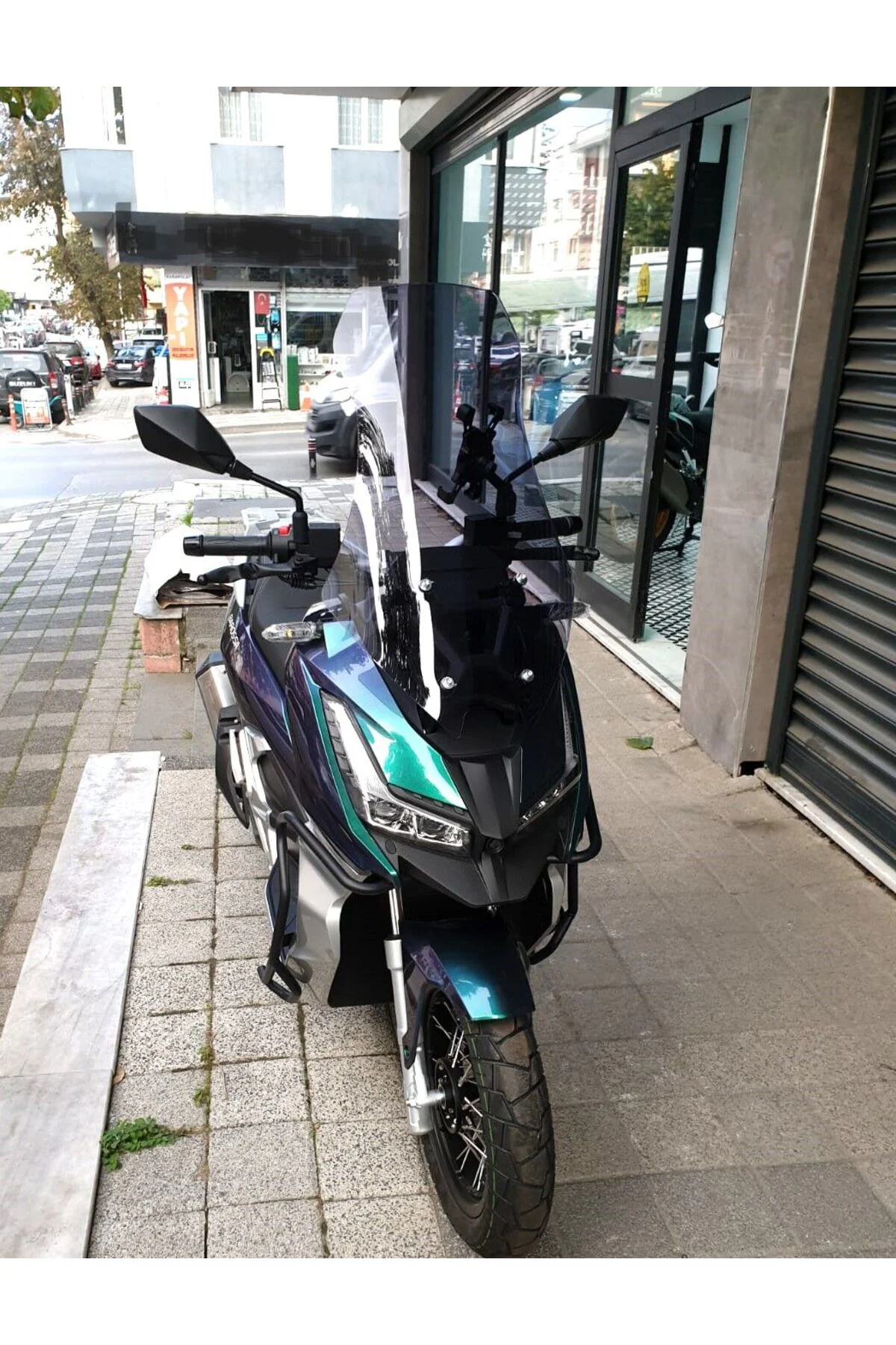 Barossa ADV 125 Ön Cam 2025-2026 Model 57cm Füme Renkli 4mm SPORT