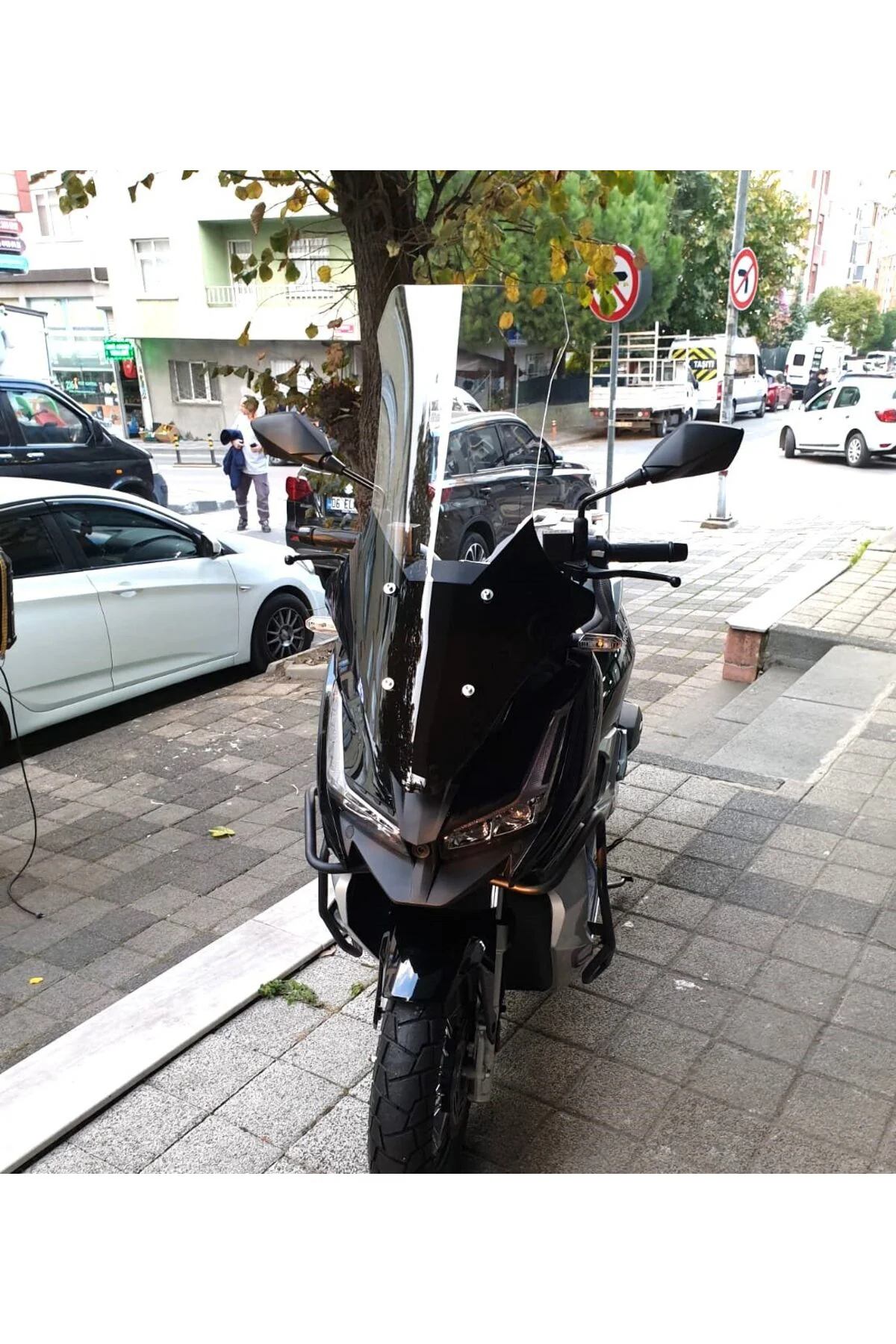 Barossa ADV 125 Ön Cam 2025-2026 Model 78cm Şeffaf Renkli 4mm UZU