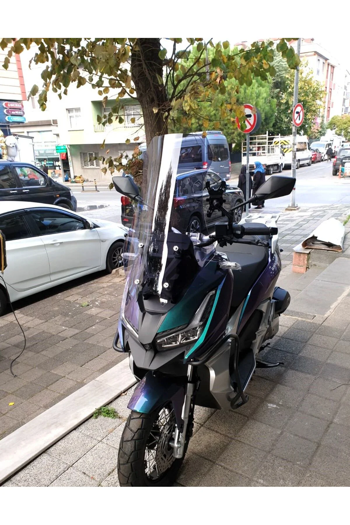 Barossa ADV 125 Ön Cam 2025-2026 Model 57cm Füme Renkli 4mm SPORT