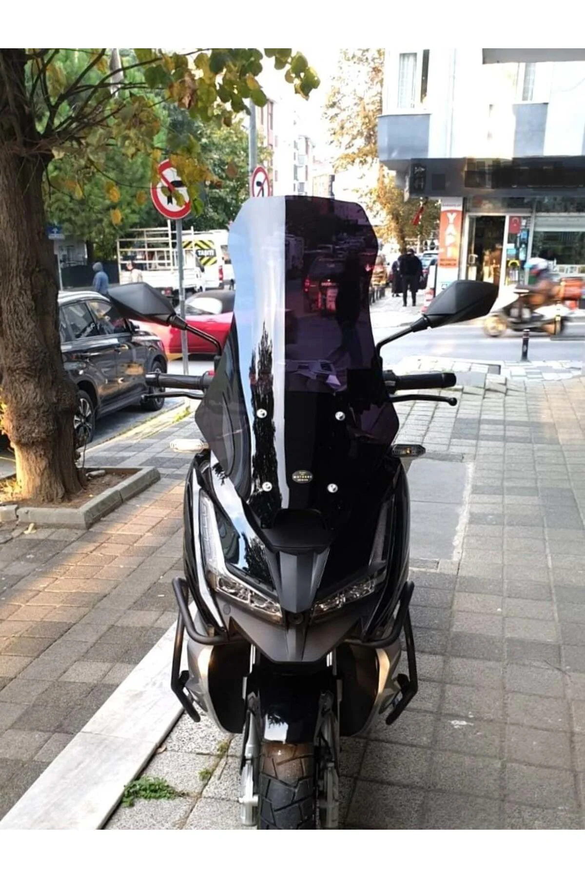 Barossa ADV 125 Ön Cam 2025-2026 Model 65cm Siyah Renkli 4mm ORTA