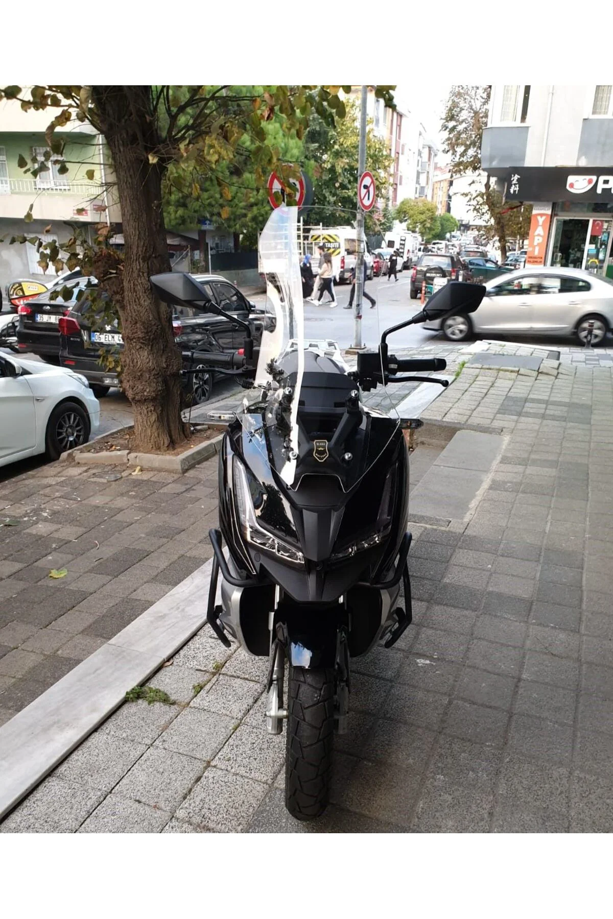 Barossa ADV 125 Ön Cam 2025-2026 Model 57cm Şeffaf Renkli 4mm SPO