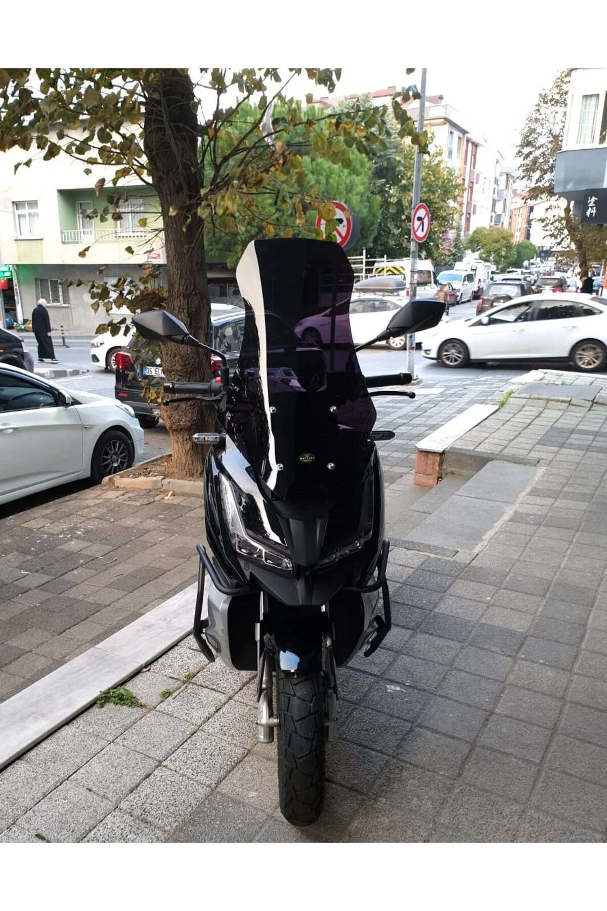 Barossa ADV 125 Ön Cam 2025-2026 Model 57cm Siyah Renkli 4mm SPORTİF