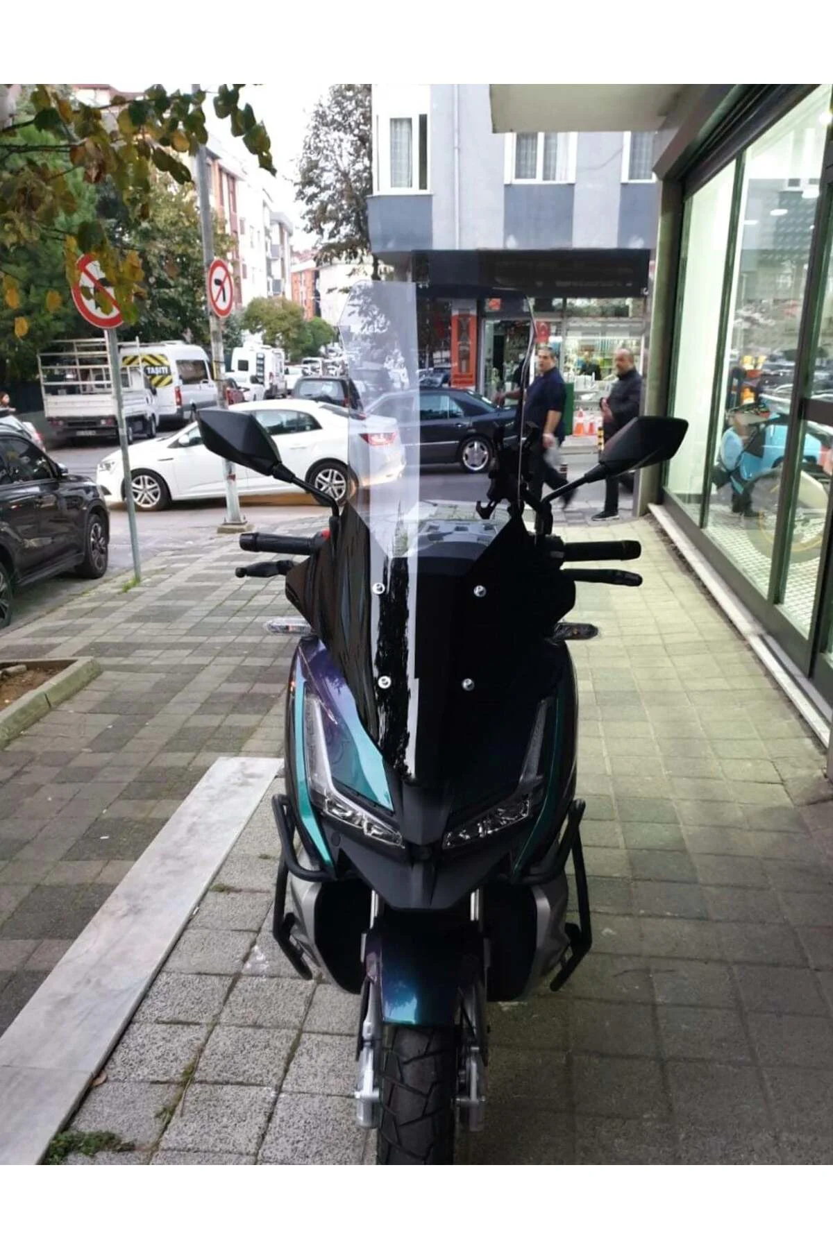 Barossa ADV 125 Ön Cam 2025-2026 Model 78cm Füme Renkli 4mm UZUN