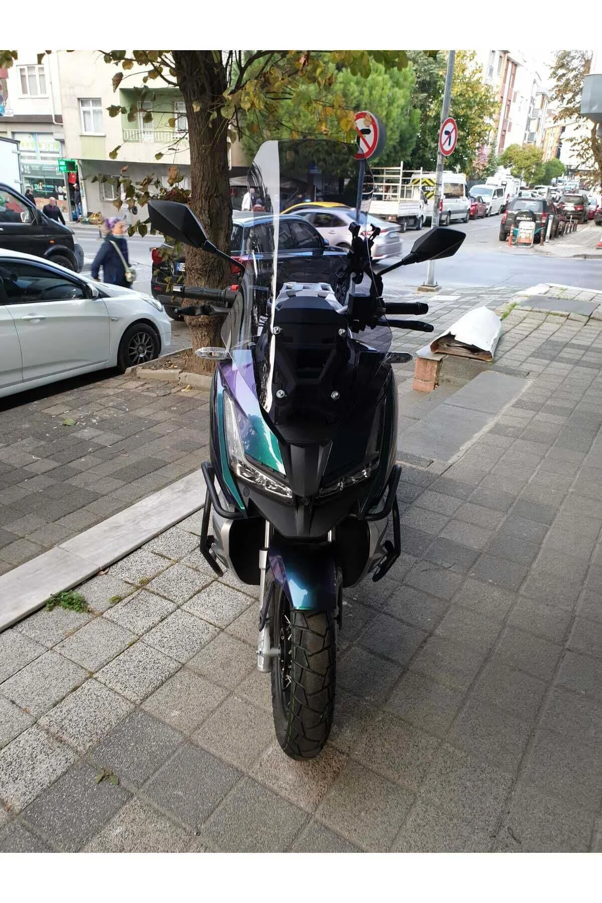 Barossa ADV 125 Ön Cam 2025-2026 Model 75cm Füme Renkli 4mm UZUN