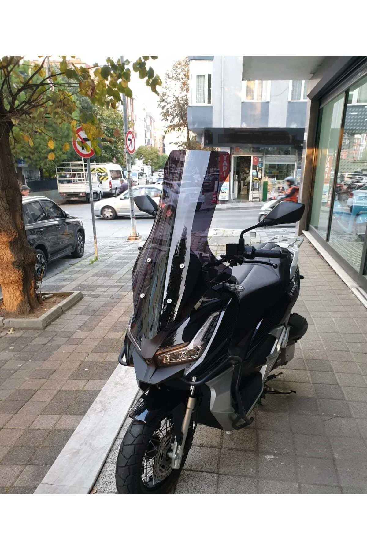 Barossa ADV 125 Ön Cam 2025-2026 Model 78cm Siyah Renkli 4mm UZUN