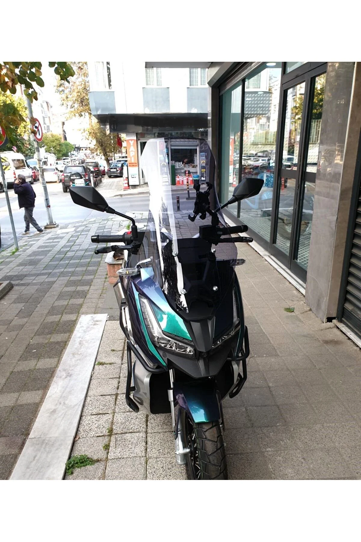Barossa ADV 125 Ön Cam 2025-2026 Model 57cm Füme Renkli 4mm SPORT