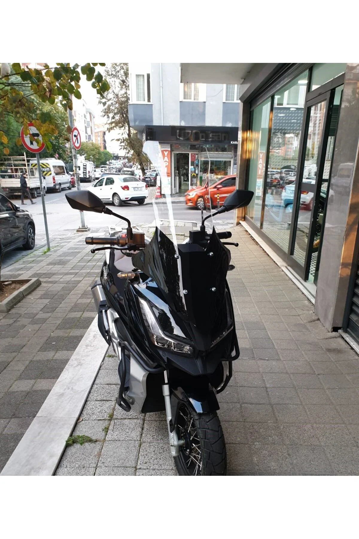 Barossa ADV 125 Ön Cam 2025-2026 Model 78cm Şeffaf Renkli 4mm UZU