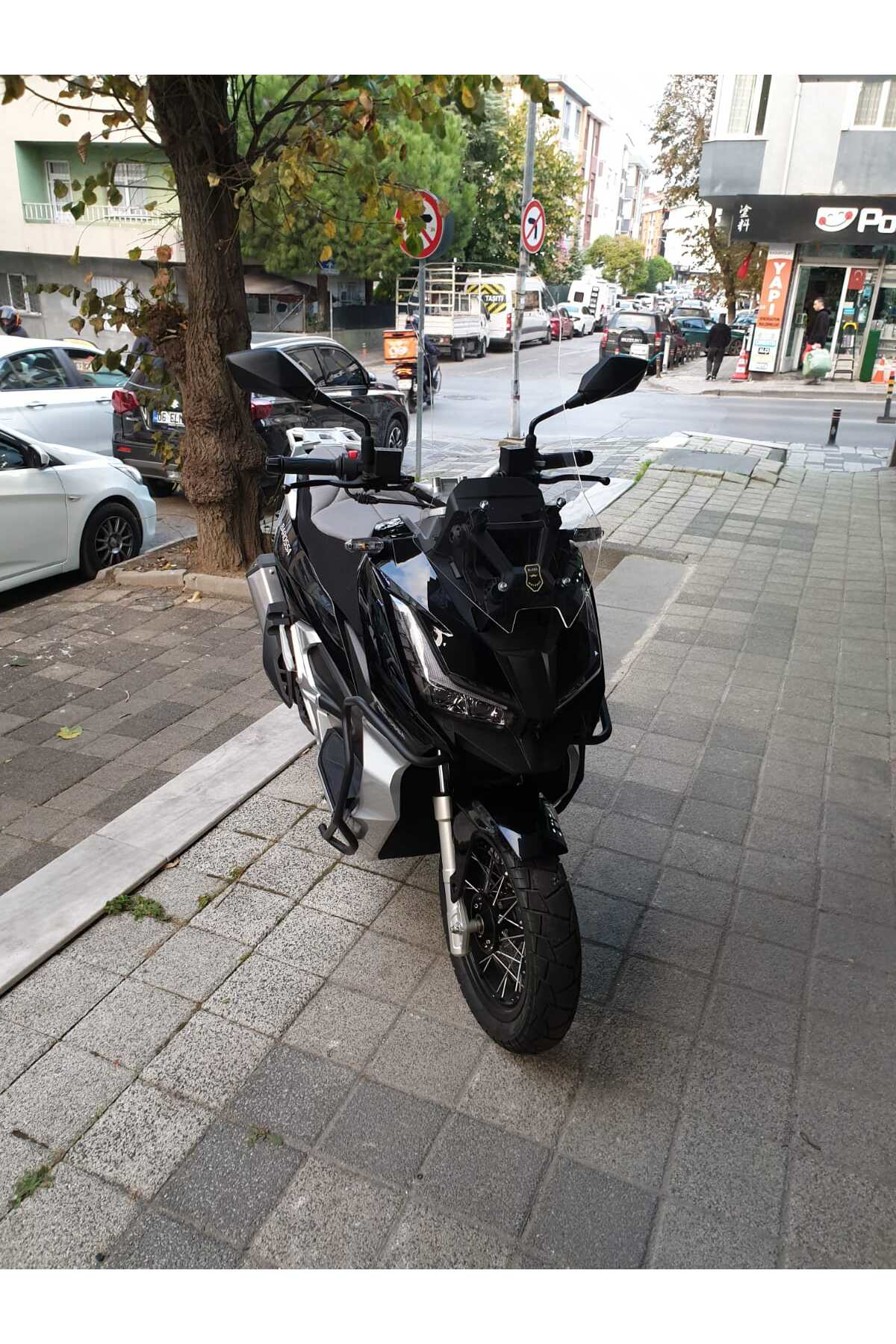 Motocam Barossa Adv 125 Ön Cam 2024 Model 57Cm Şeffaf Renkli 4Mm Kisa Spo