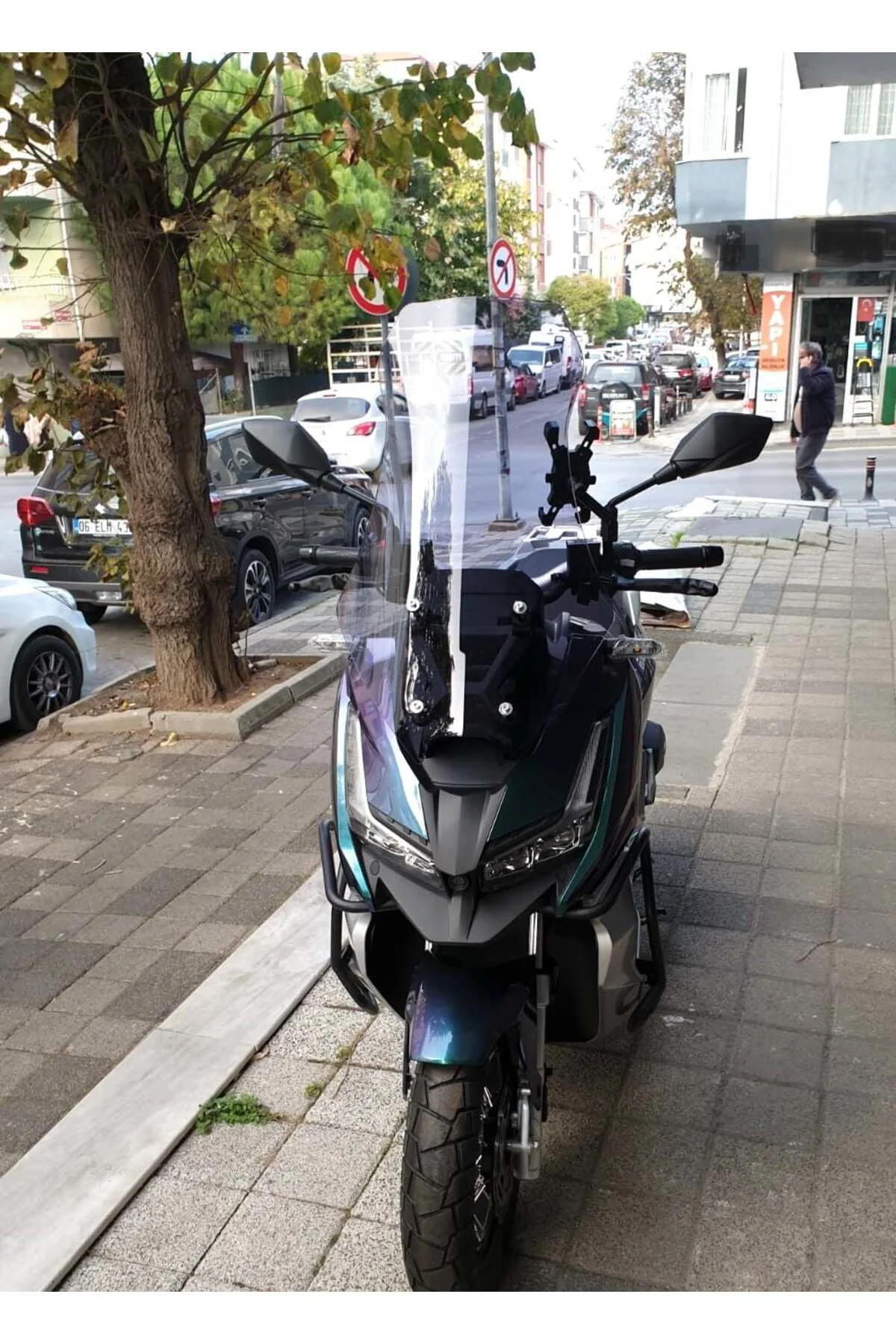 Barossa ADV 125 Ön Cam 2025-2026 Model 57cm Füme Renkli 4mm SPORT