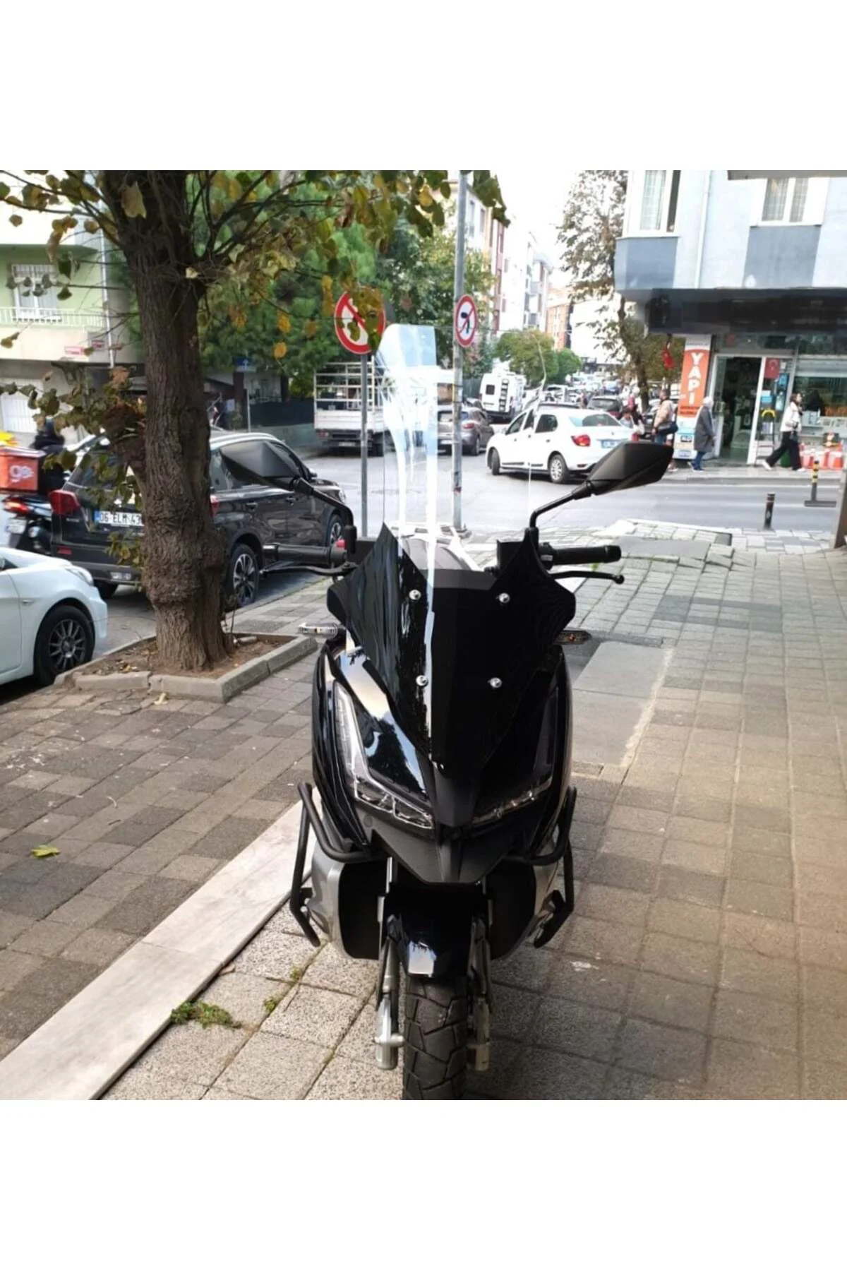 Barossa ADV 125 Ön Cam 2025-2026 Model 78cm Şeffaf Renkli 4mm UZU