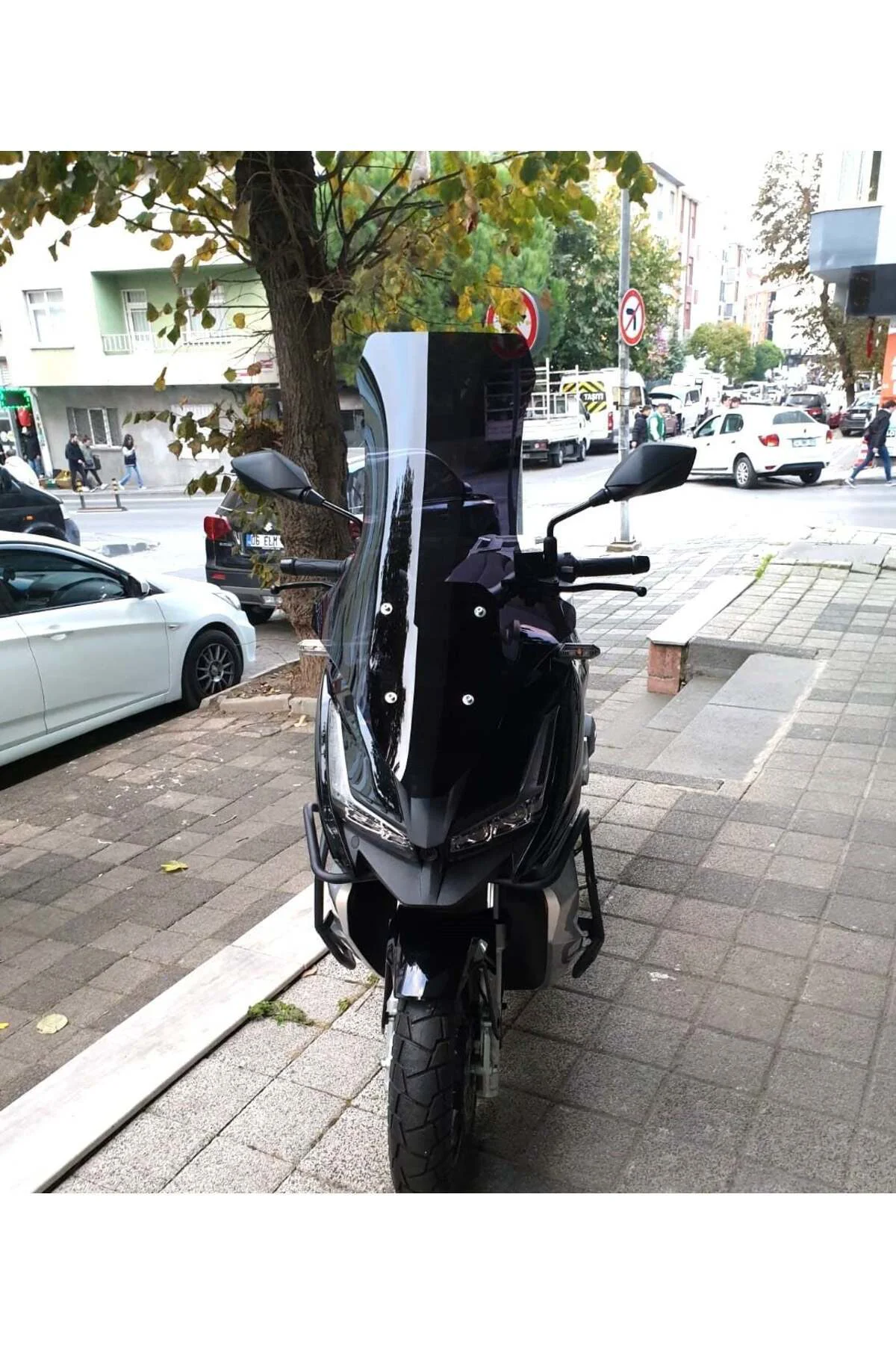 Barossa ADV 125 Ön Cam 2025-2026 Model 78cm Siyah Renkli 4mm UZUN