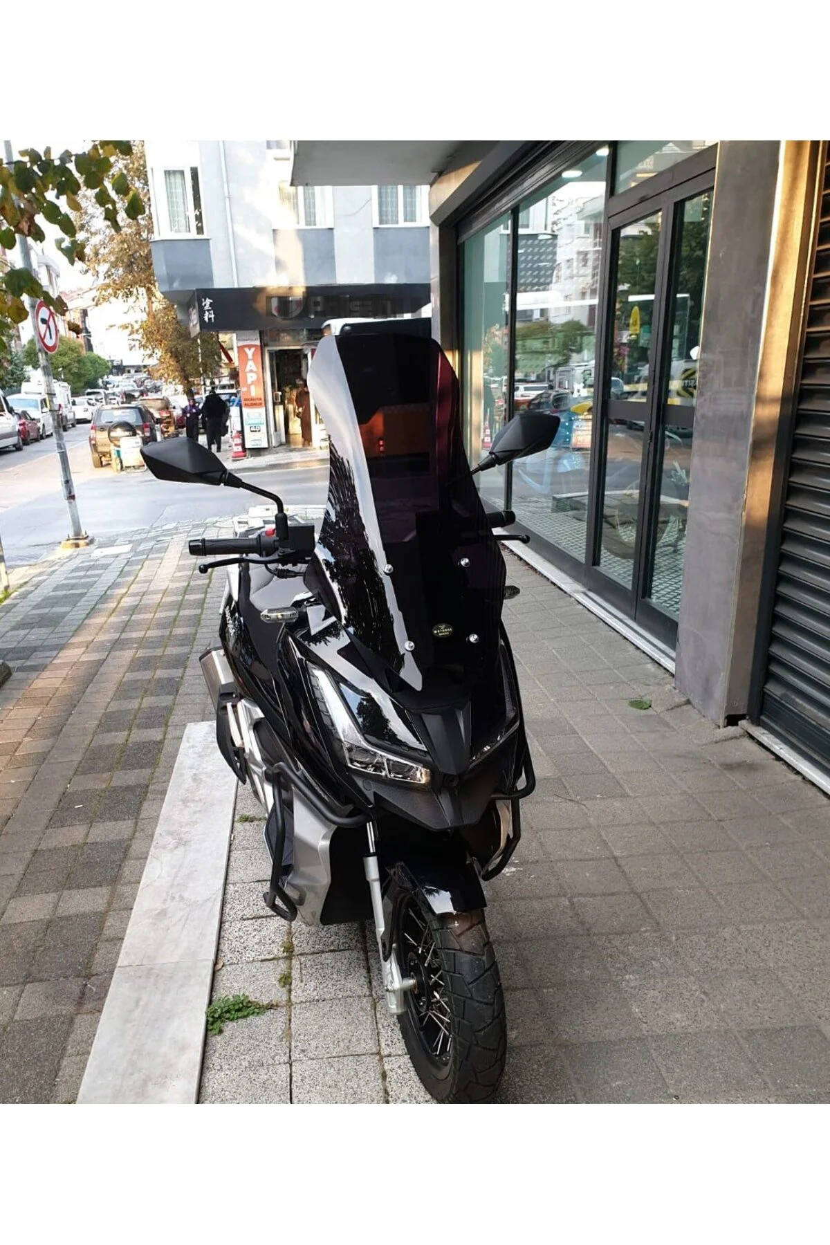 Barossa ADV 125 Ön Cam 2025-2026 Model 65cm Siyah Renkli 4mm ORTA