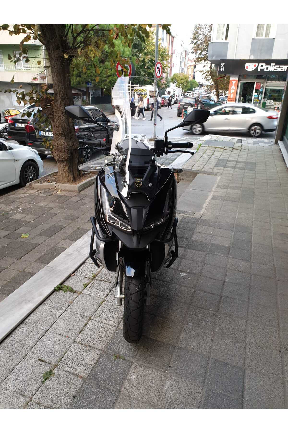 Motocam Barossa Adv 125 Ön Cam 2024 Model 57Cm Şeffaf Renkli 4Mm Kisa Spo