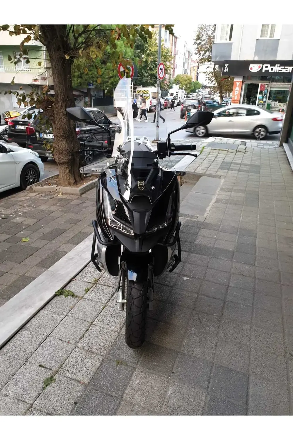 Barossa ADV 125 Ön Cam 2024 Model 57cm Şeffaf Renkli 4mm KISA SPO