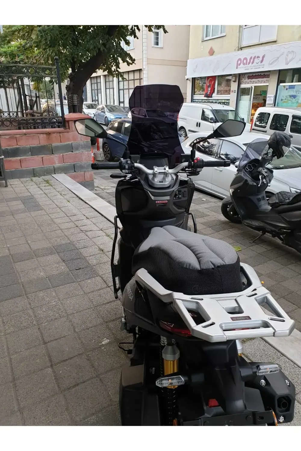 Barossa ADV 125 Ön Cam 2024 Model 57cm Siyah Renkli 4mm KISA SPOR