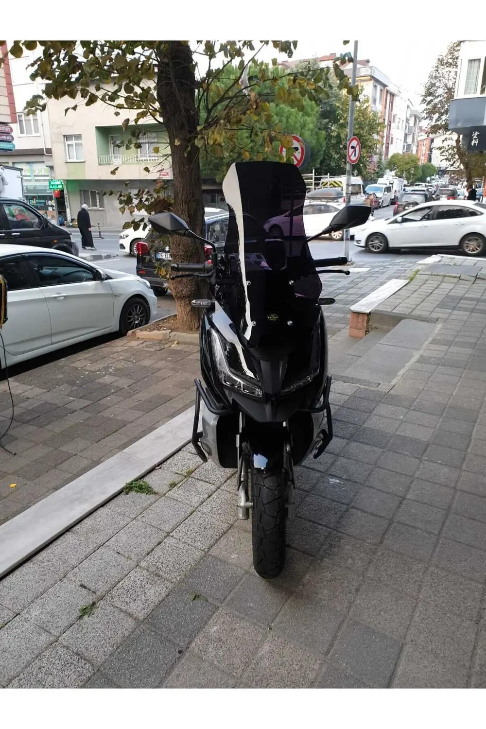 Barossa ADV 125 Ön Cam 2024 Model 57cm Siyah Renkli 4mm KISA SPOR