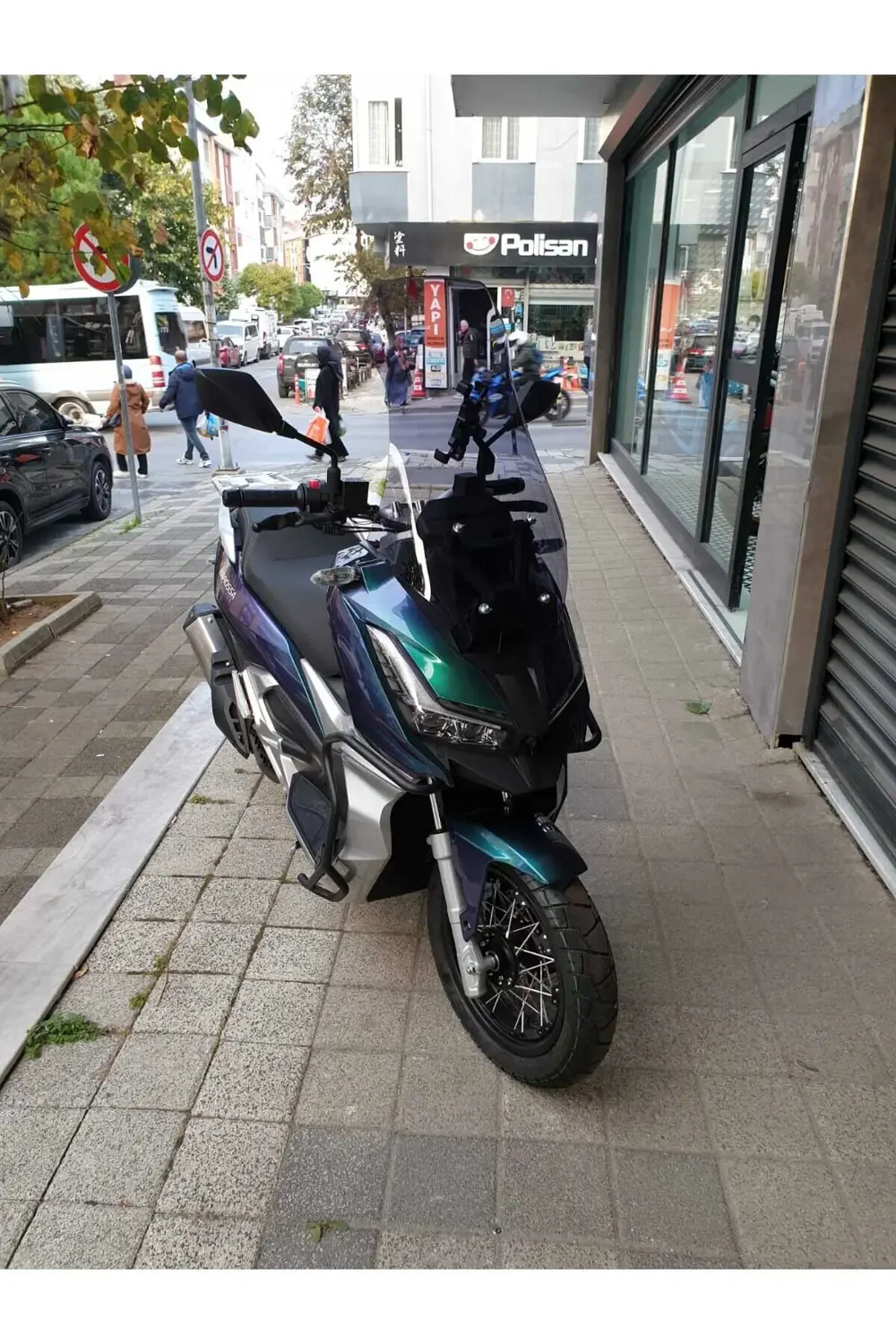 Barossa ADV 125 Ön Cam 2024 Model 75cm Açık füme Renkli 4mm UZUN