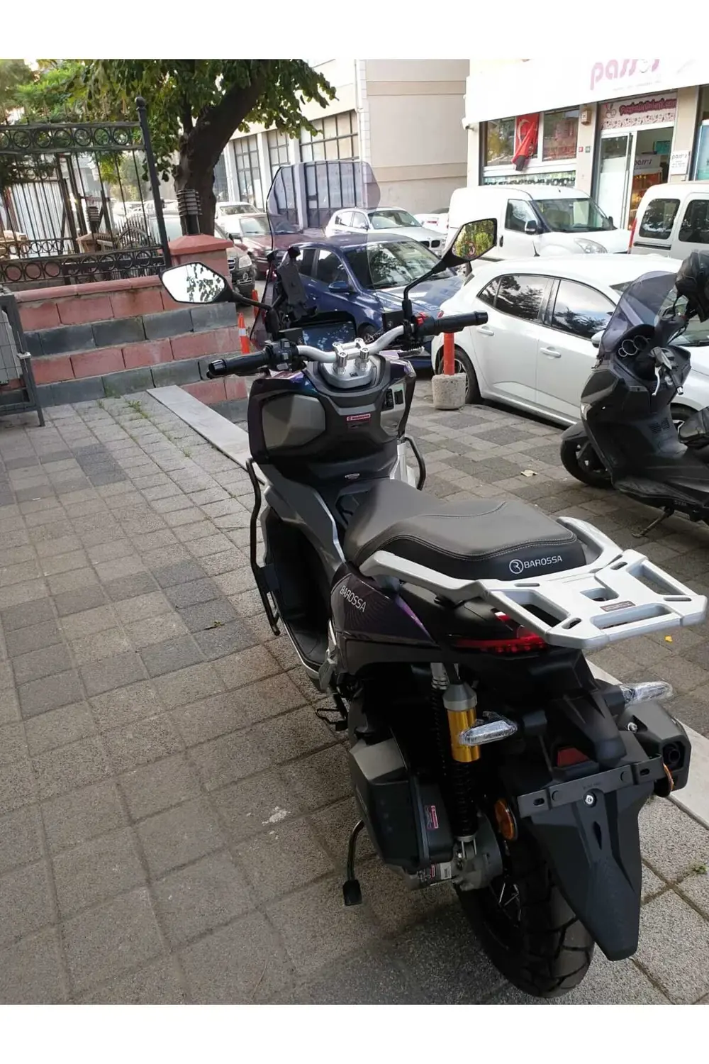 Barossa ADV 125 Ön Cam 2024 Model 75cm Açık füme Renkli 4mm UZUN