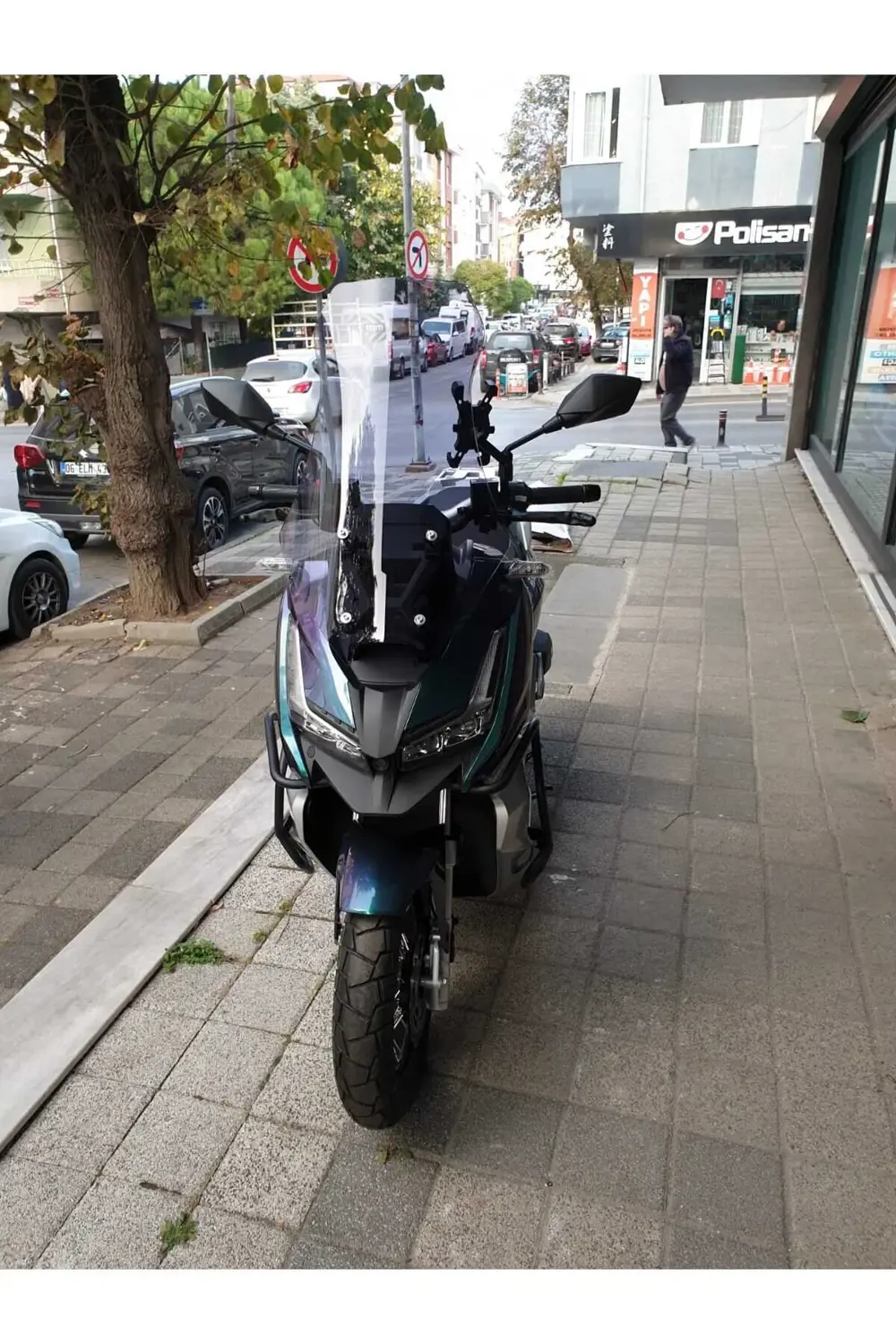 Barossa ADV 125 Ön Cam 2024 Model 75cm Açık füme Renkli 4mm UZUN