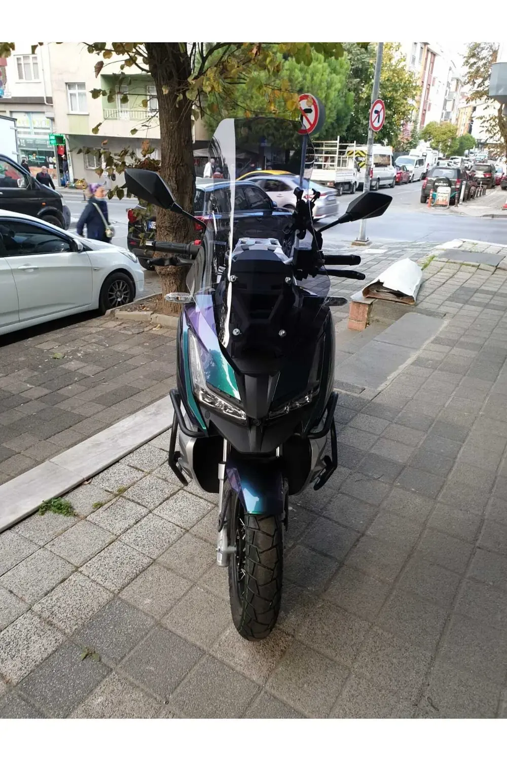 Barossa ADV 125 Ön Cam 2024 Model 75cm Açık füme Renkli 4mm UZUN