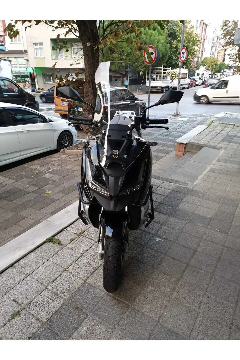 Barossa ADV 125 Ön Cam 2024 Model 75cm Şeffaf Renkli 4mm UZUN CAM