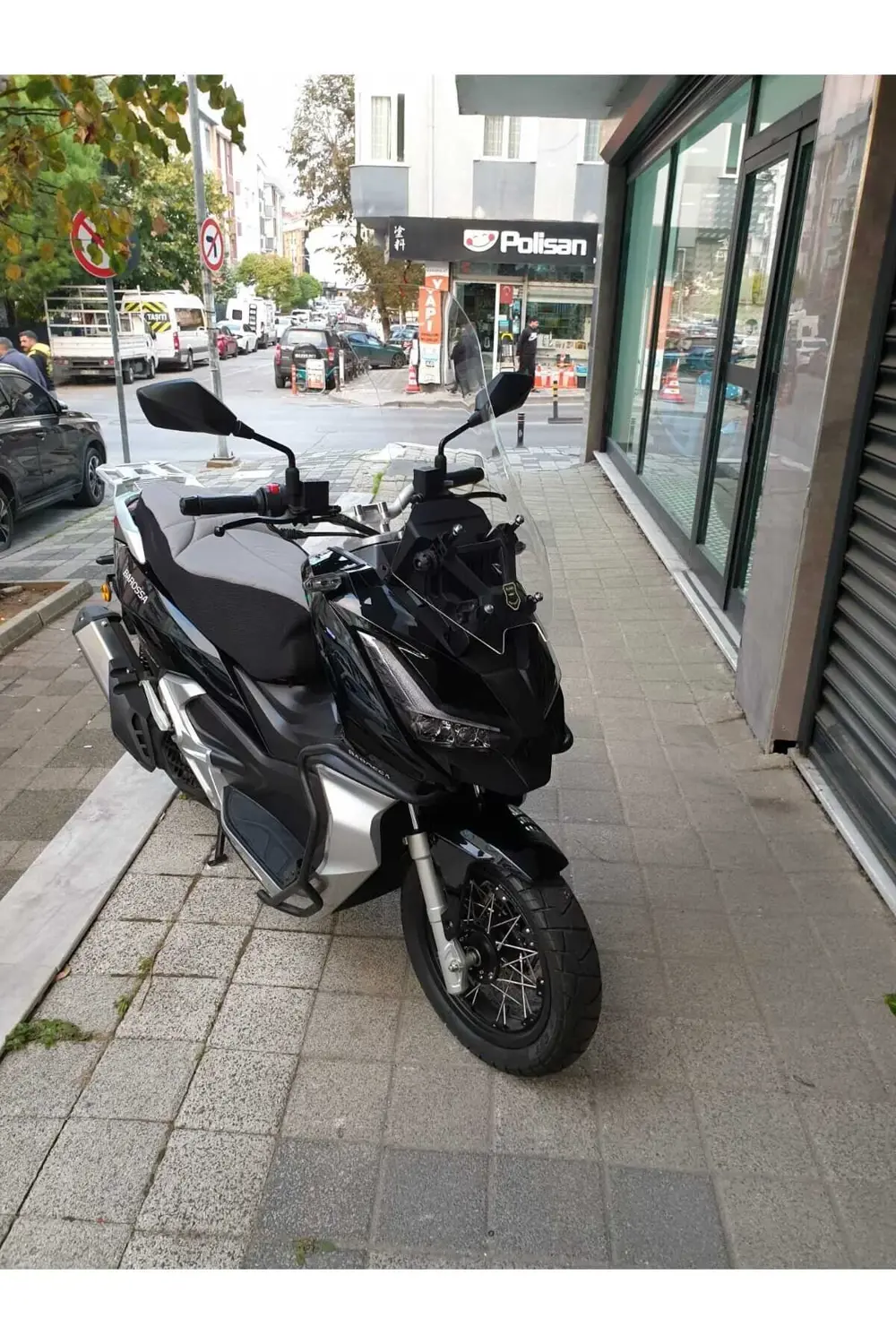 Barossa ADV 125 Ön Cam 2024 Model 75cm Şeffaf Renkli 4mm UZUN CAM