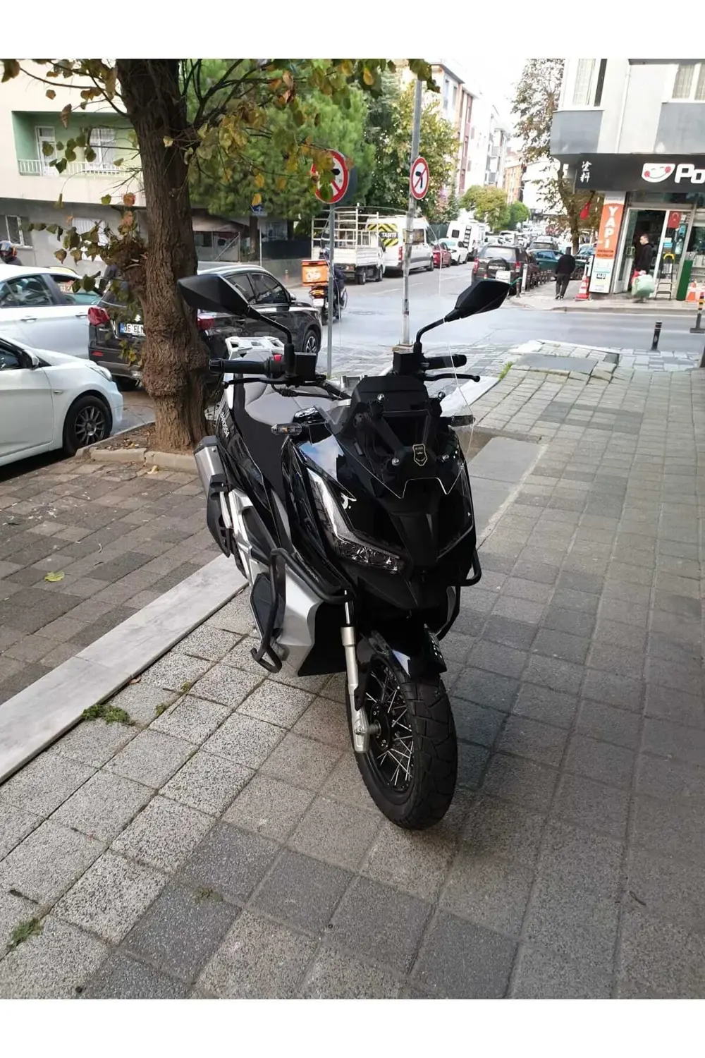 Barossa ADV 125 Ön Cam 2024 Model 75cm Şeffaf Renkli 4mm UZUN CAM