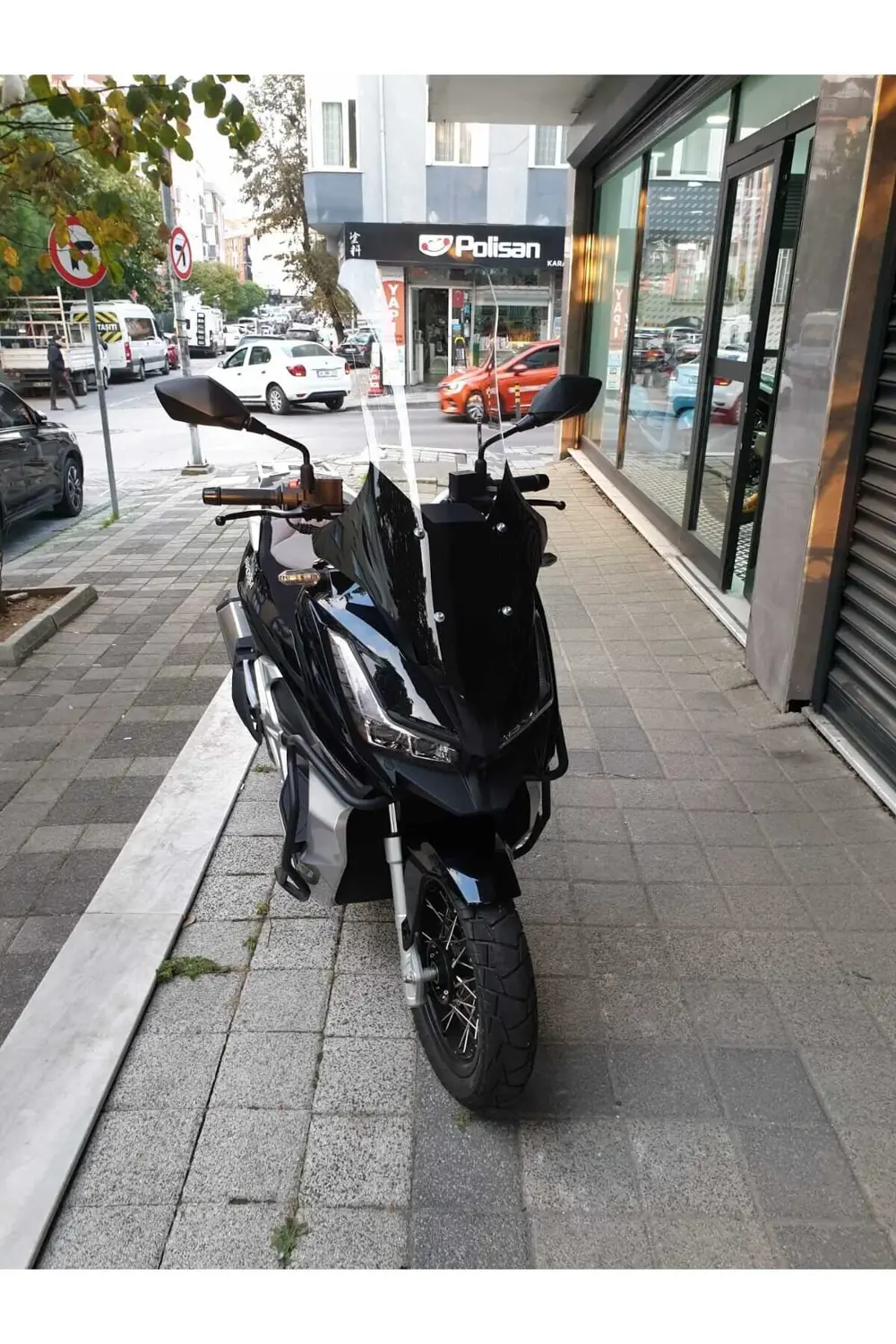 Barossa ADV 125 Ön Cam 2024 Model 78cm Şeffaf Renkli 4mm UZUN CAM