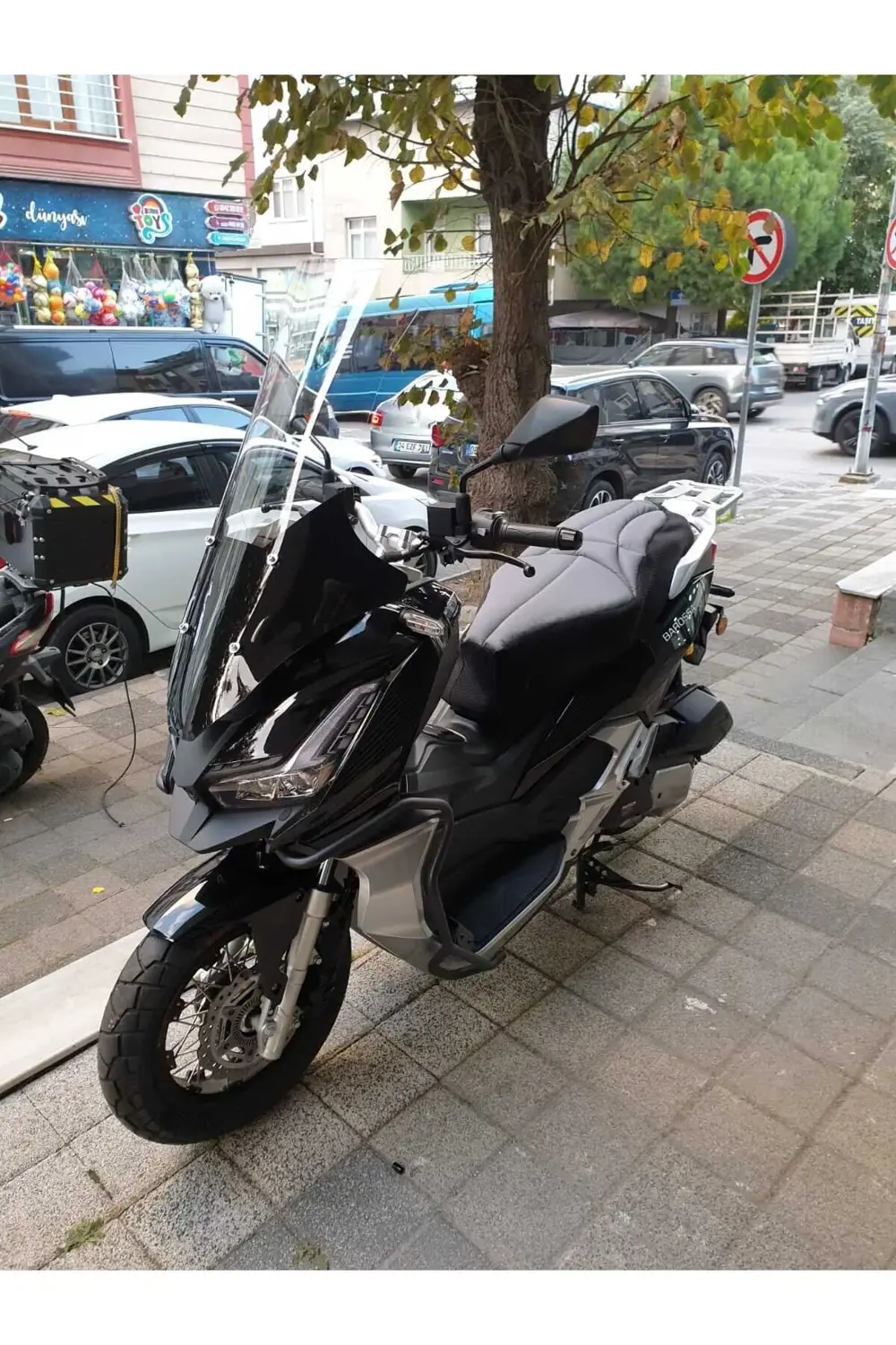 Barossa ADV 125 Ön Cam 2024 Model 78cm Şeffaf Renkli 4mm UZUN CAM