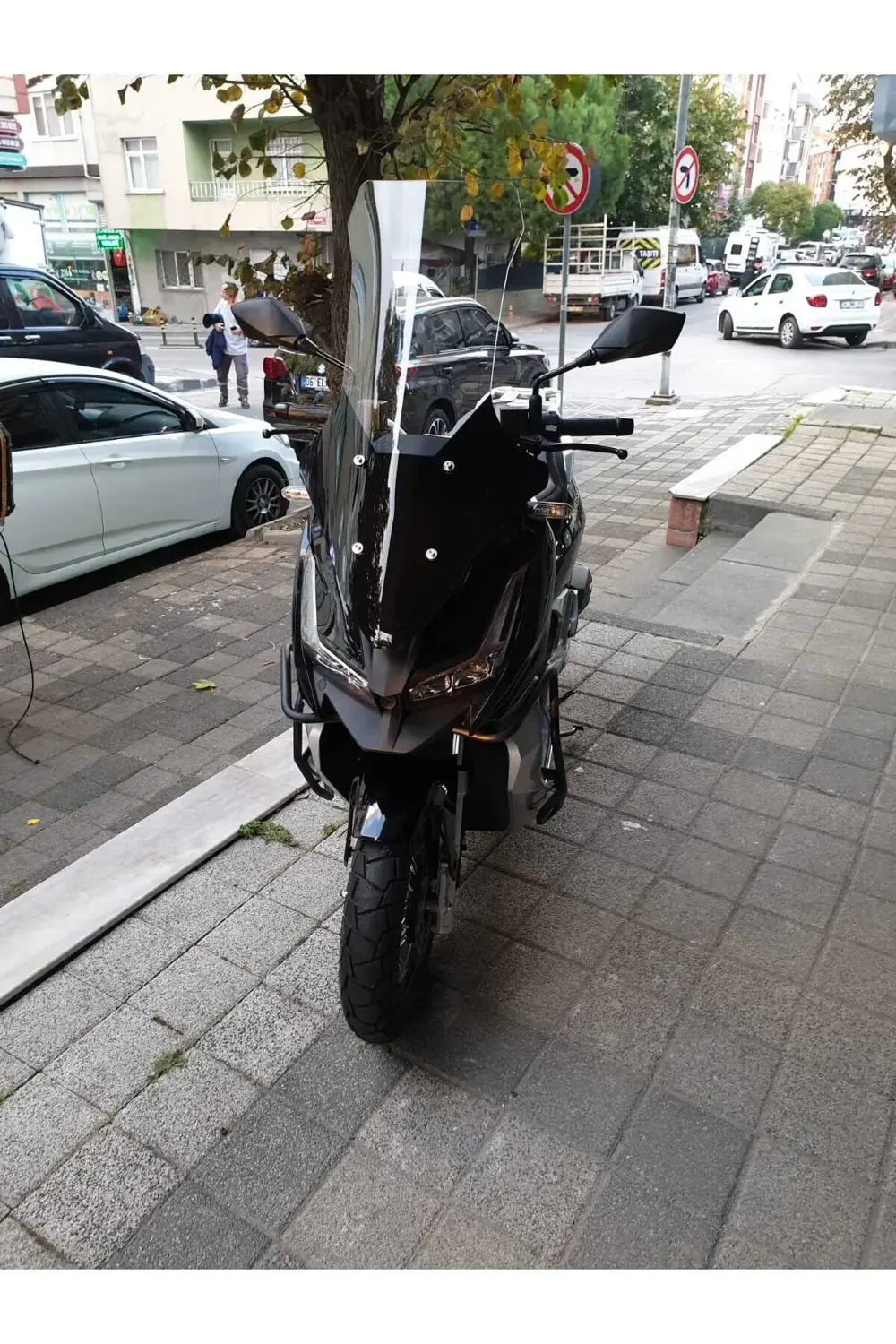 Barossa ADV 125 Ön Cam 2024 Model 78cm Şeffaf Renkli 4mm UZUN CAM