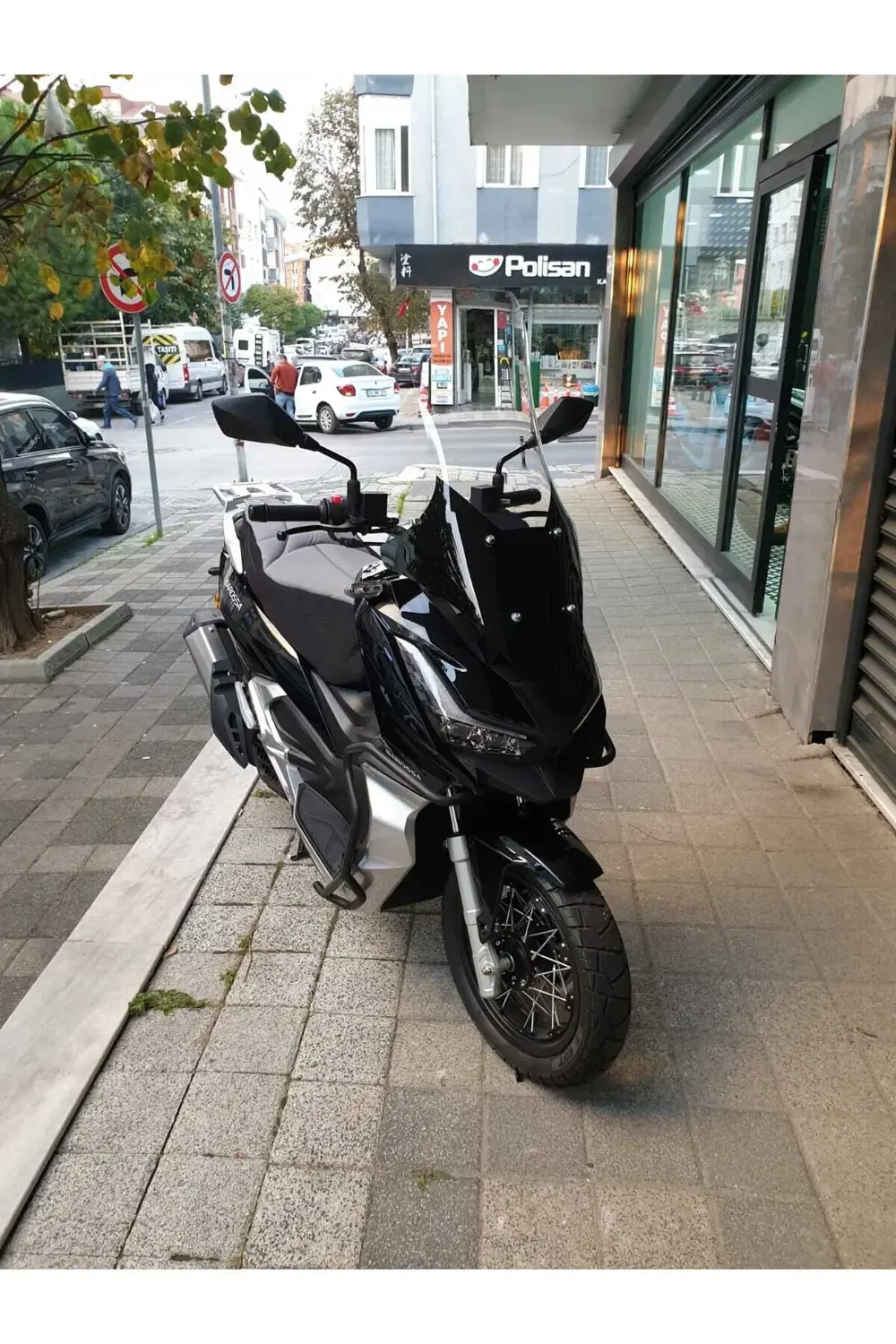 Barossa ADV 125 Ön Cam 2024 Model 78cm Şeffaf Renkli 4mm UZUN CAM