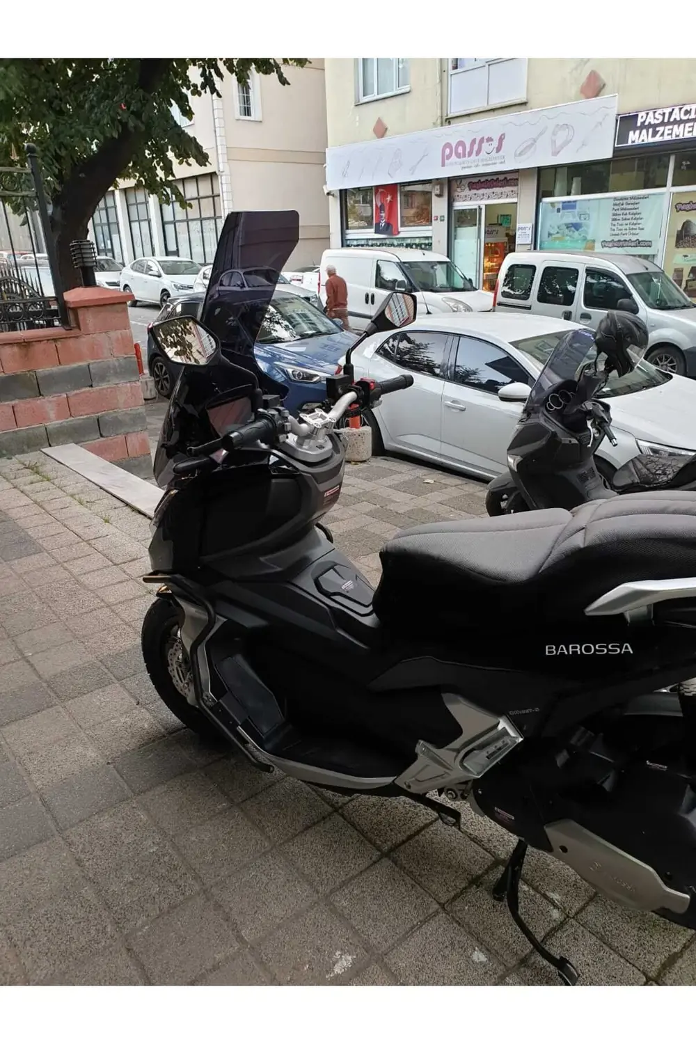 Barossa ADV 125 Ön Cam 2024 Uyumlu Model 78cm Siyah Renkli 4mm UZ