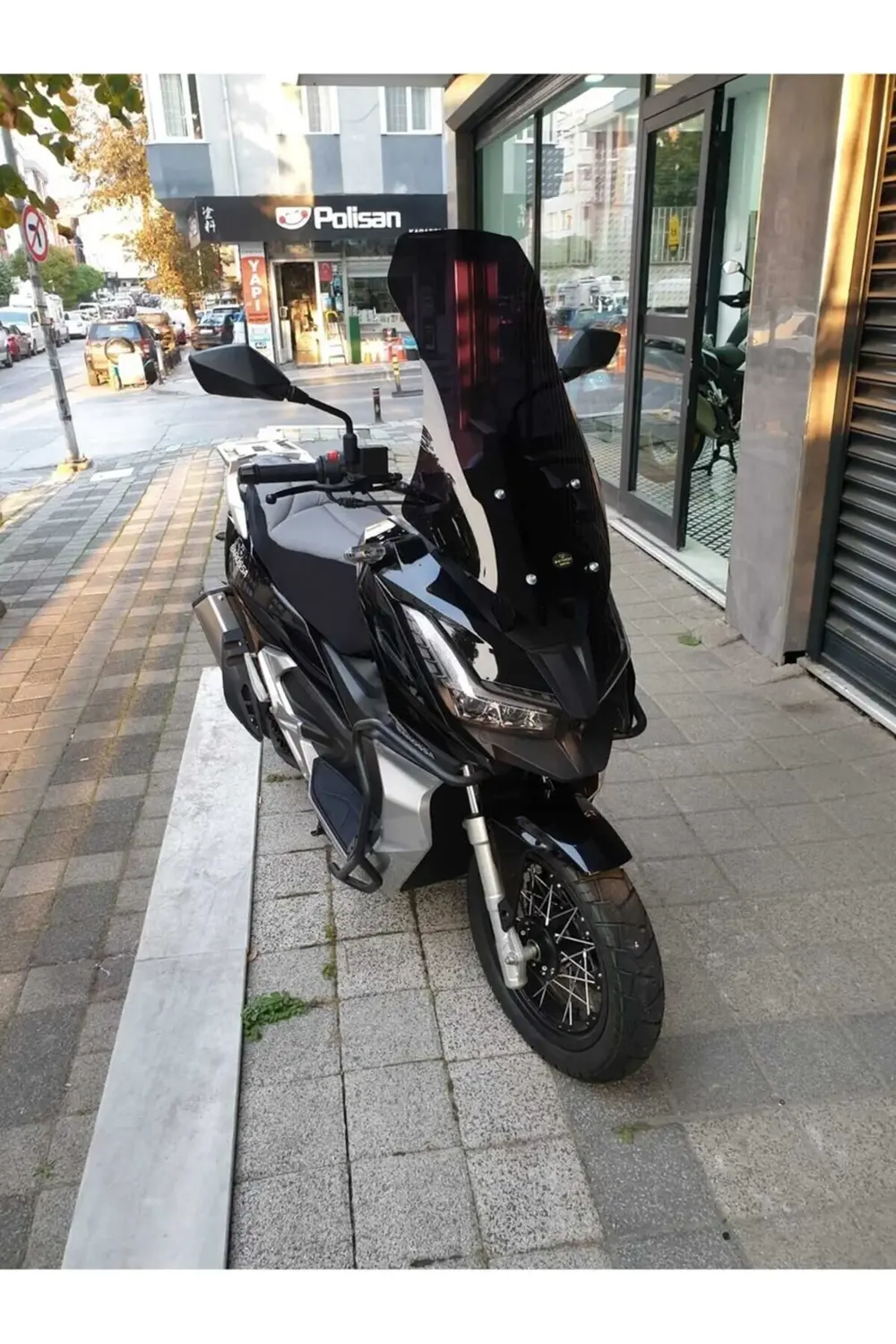 Barossa ADV 125 Ön Cam 2025 Model 57cm Siyah Renkli 4mm SPORTİF