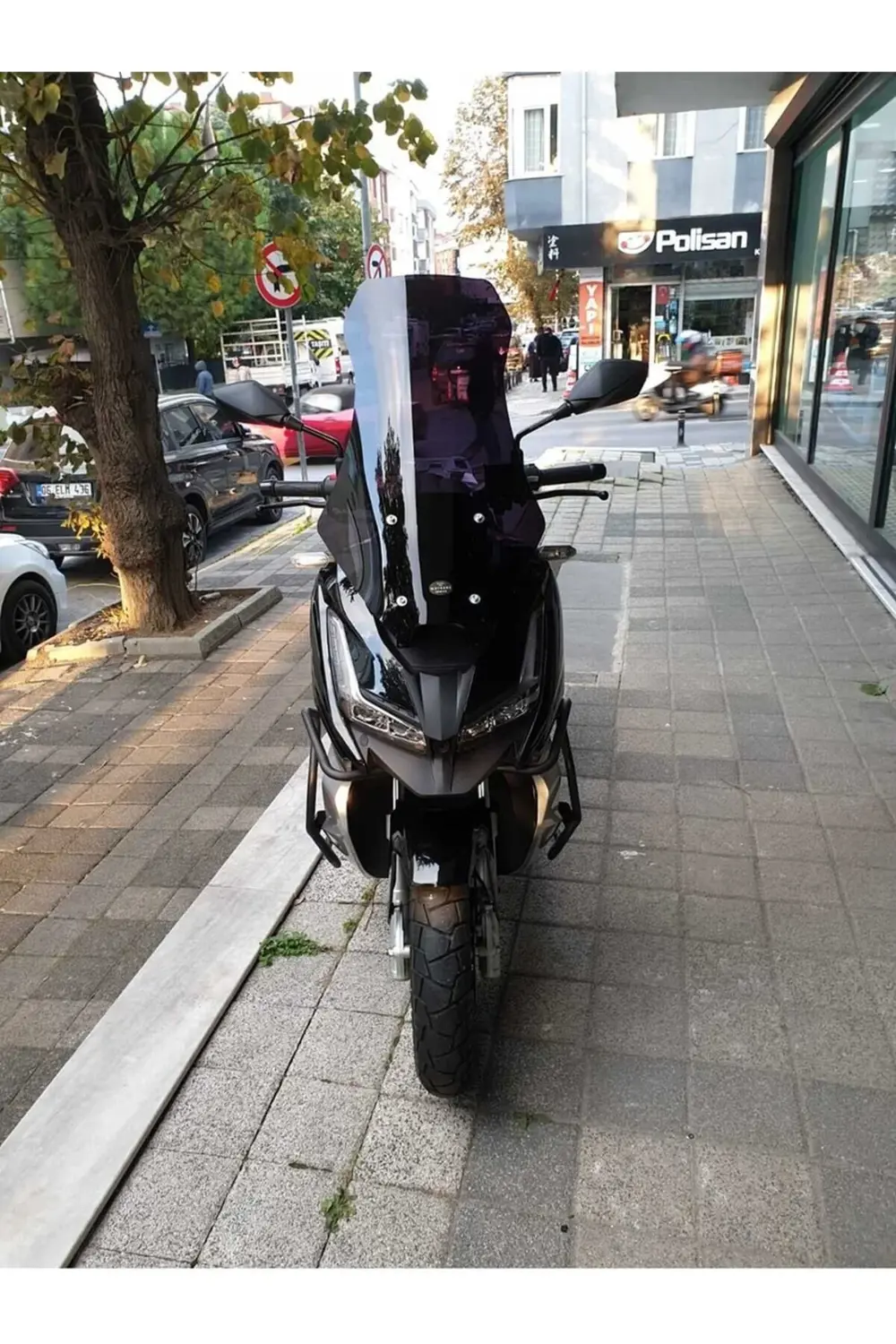 Barossa ADV 125 Ön Cam 2025 Model 57cm Siyah Renkli 4mm SPORTİF