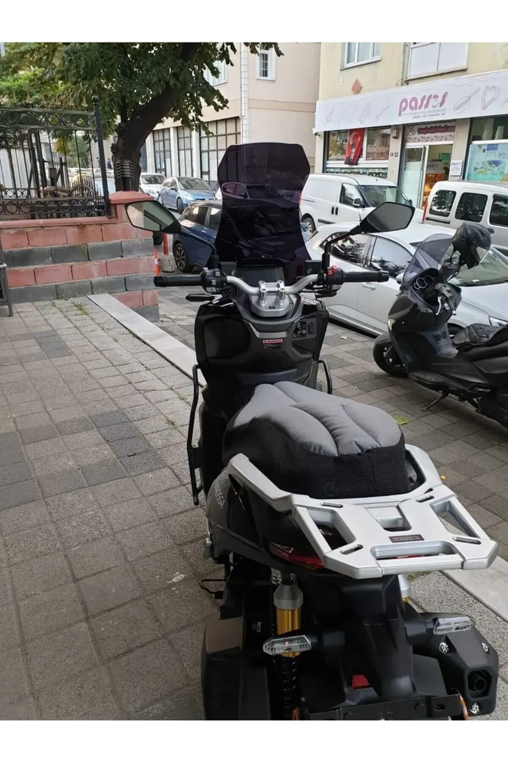 Barossa ADV 125 Ön Cam 2025 Model 57cm Siyah Renkli 4mm SPORTİF